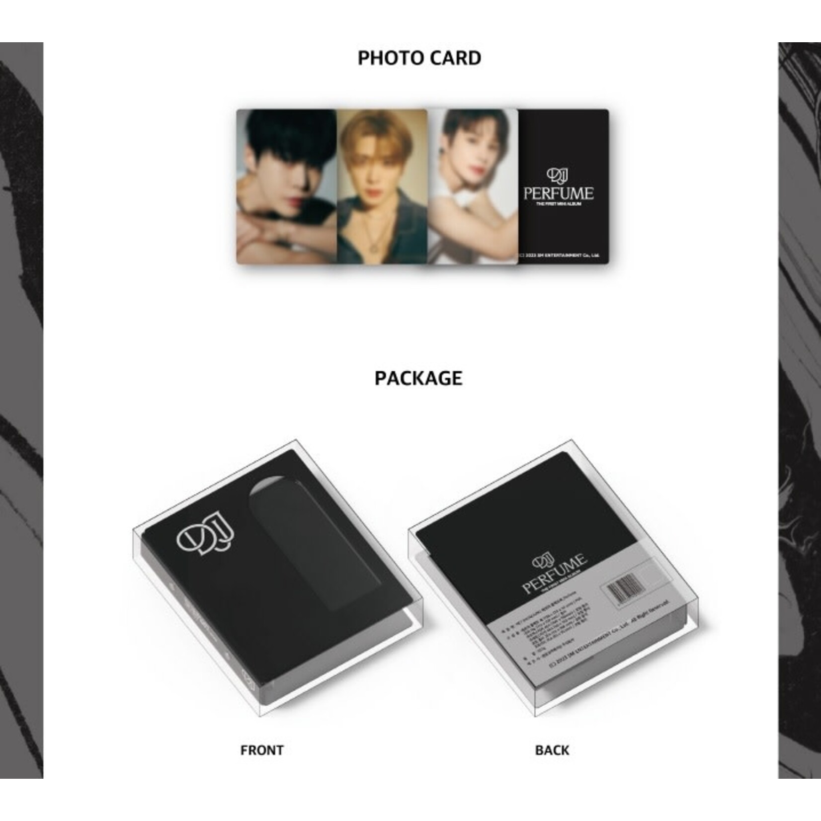 NCT NCT DOJAEJUNG - MEMORI COLLECT BOOK [Perfume] (JUNGWOO Ver.)