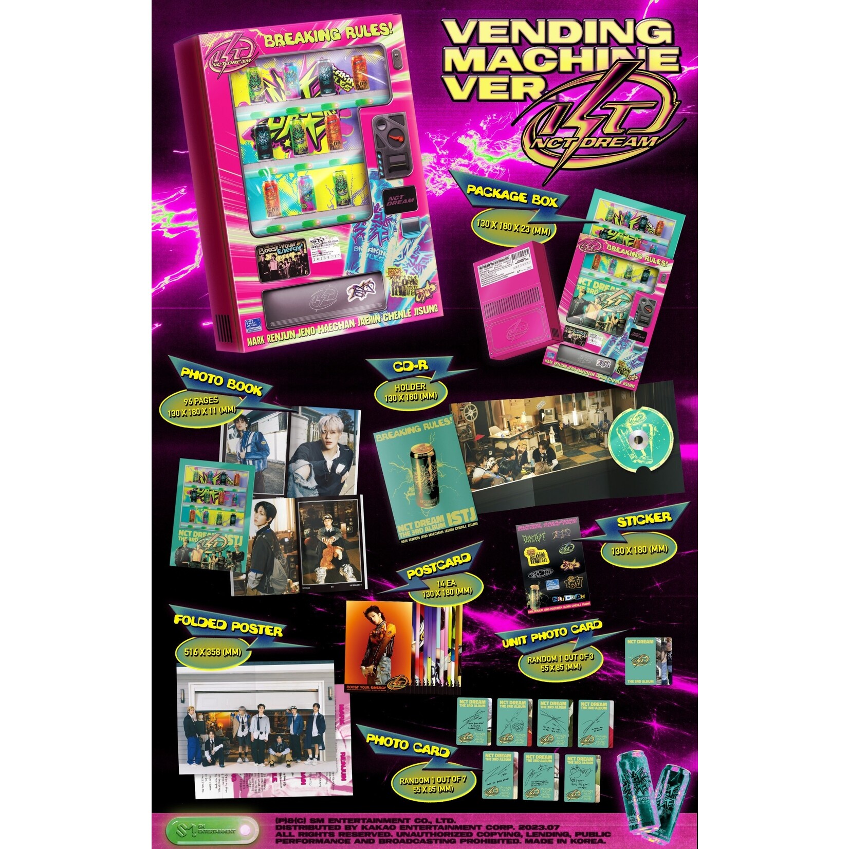 NCT NCT DREAM - The 3rd Album [ISTJ] (Vending Machine Ver.)