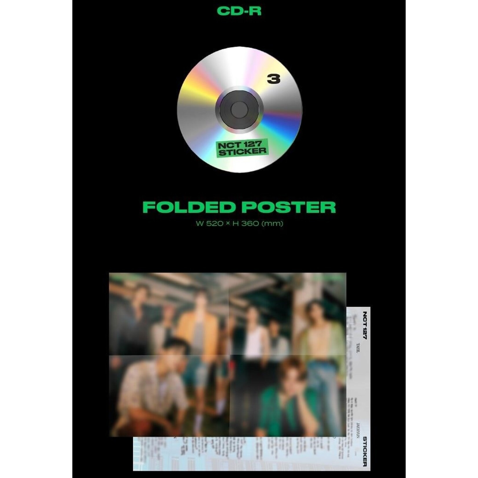 NCT NCT 127 - Vol.3 [Sticker] Seoul City Ver.