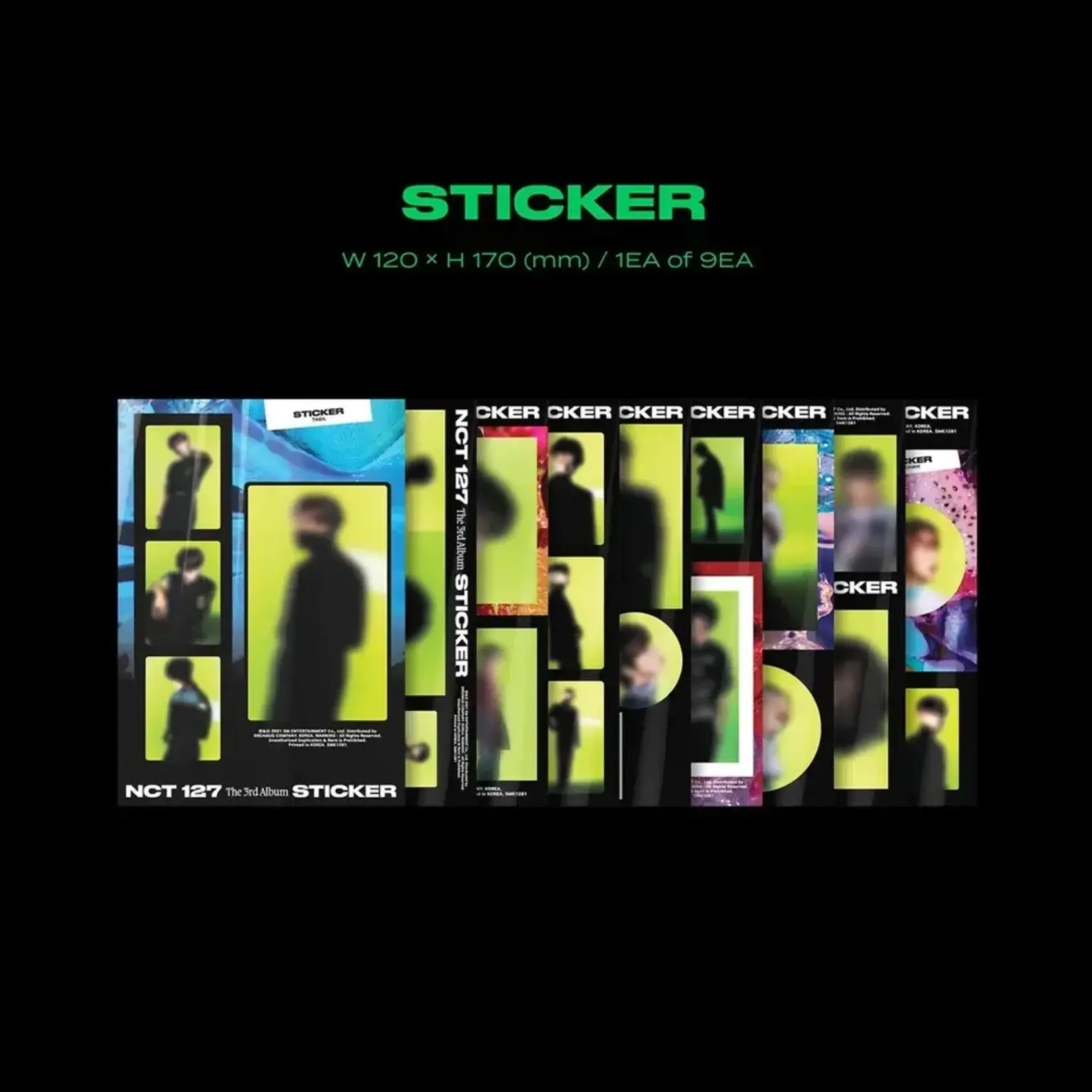 NCT NCT 127 - Vol.3 [Sticker] Sticky Ver. (Photobook Ver.)