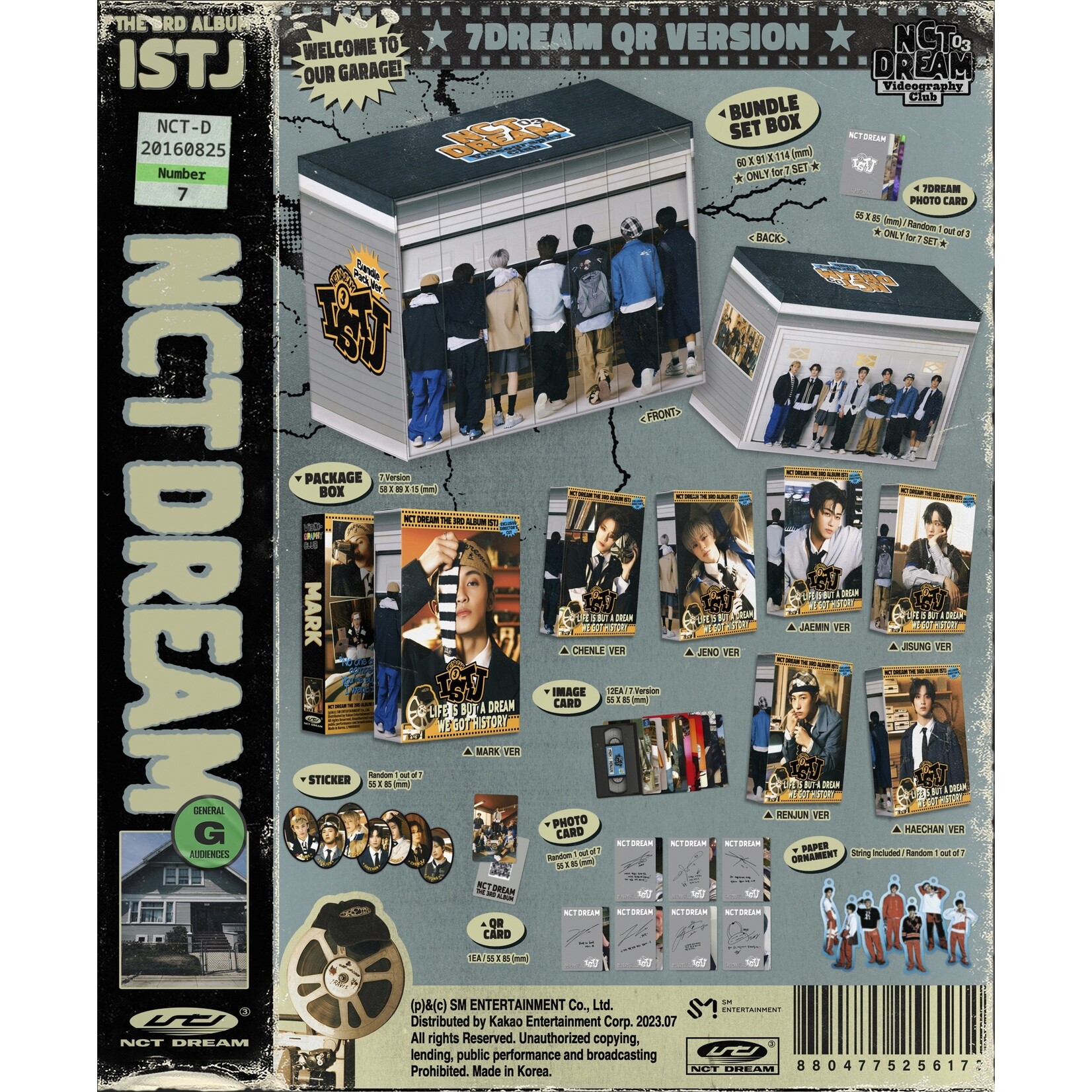 NCT NCT DREAM - The 3rd Album [ISTJ] (7DREAM QR Ver.)