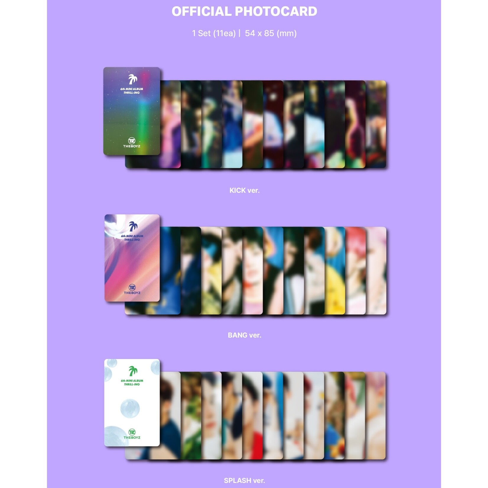 The Boyz THE BOYZ 6th Mini Album - [THRILL-ING]  (Platform Ver.)