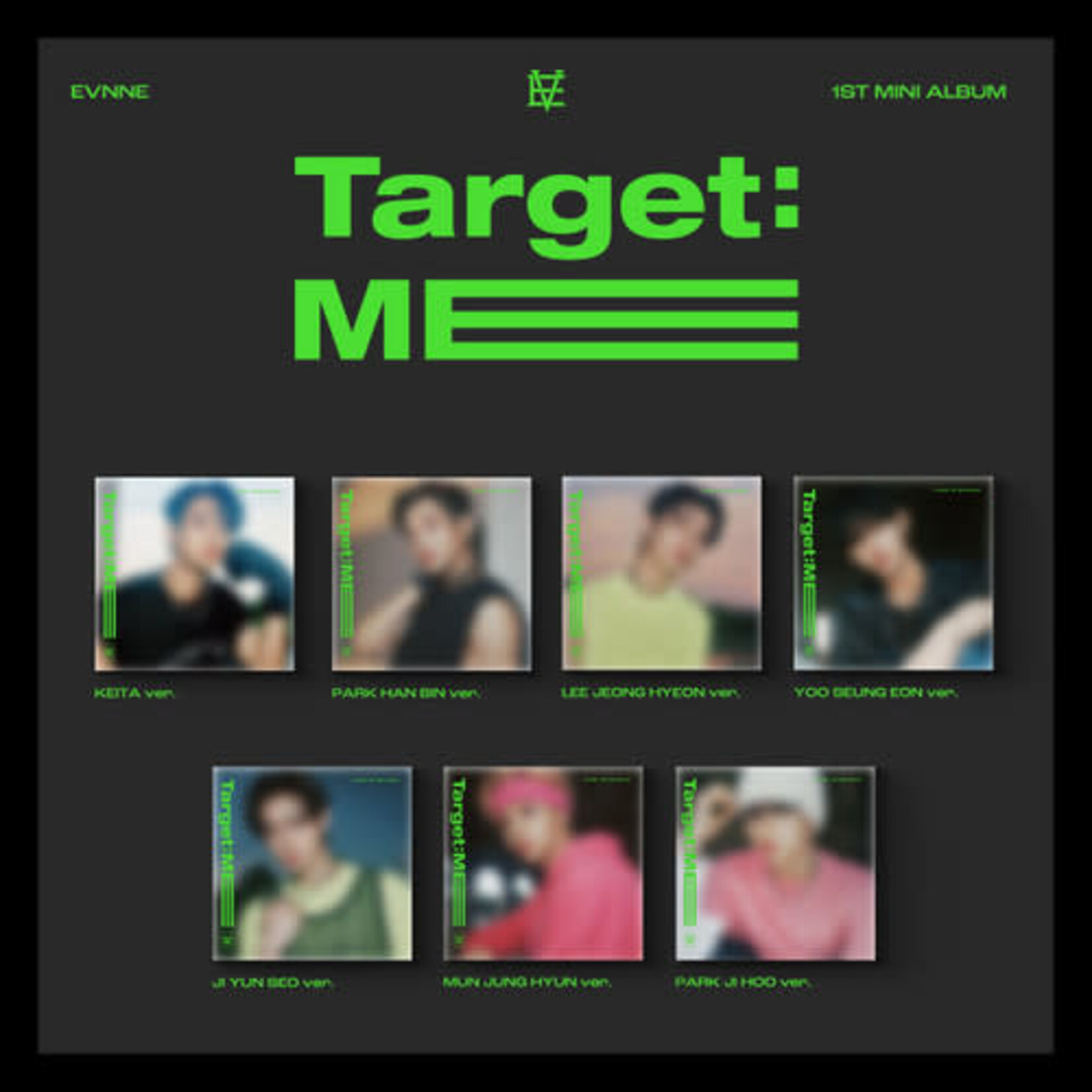 EVNNE EVNNE - 1st Mini Album [Target: ME] (Digipack Ver.)