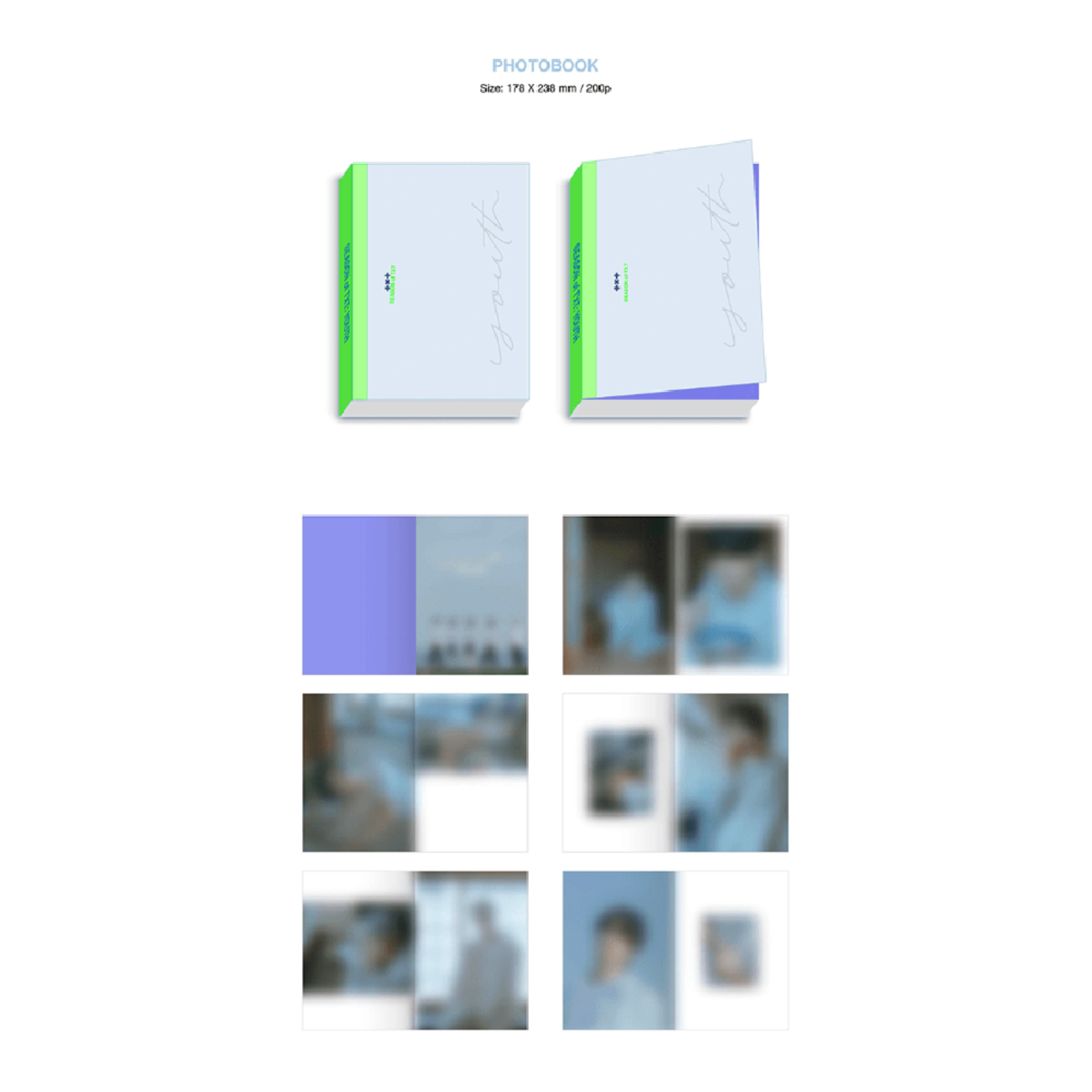 TXT [Weverse] TOMORROW X TOGETHER (TXT) - [Season of TXT: YOUTH] + Weverse Gift (WS)