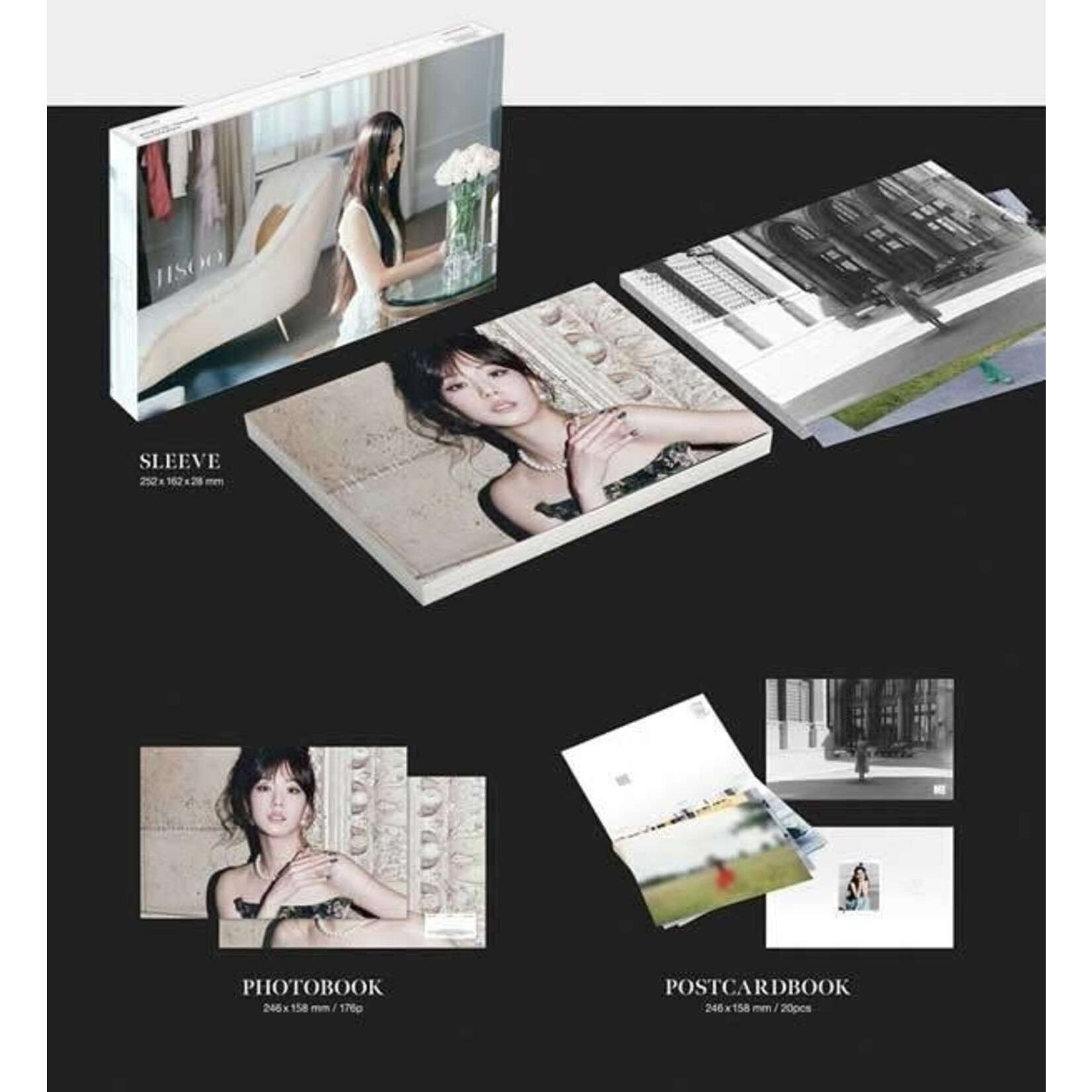 BlackPink [Weverse] JISOO - [ME] PHOTOBOOK [SPECIAL EDITION] + Weverse Gift (WS)