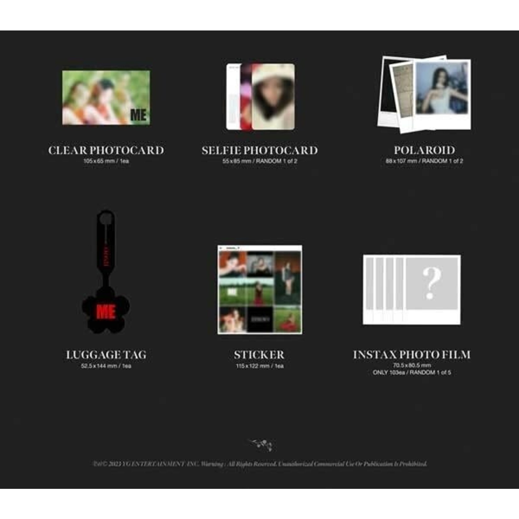 BlackPink [Weverse] JISOO - [ME] PHOTOBOOK [SPECIAL EDITION] + Weverse Gift (WS)