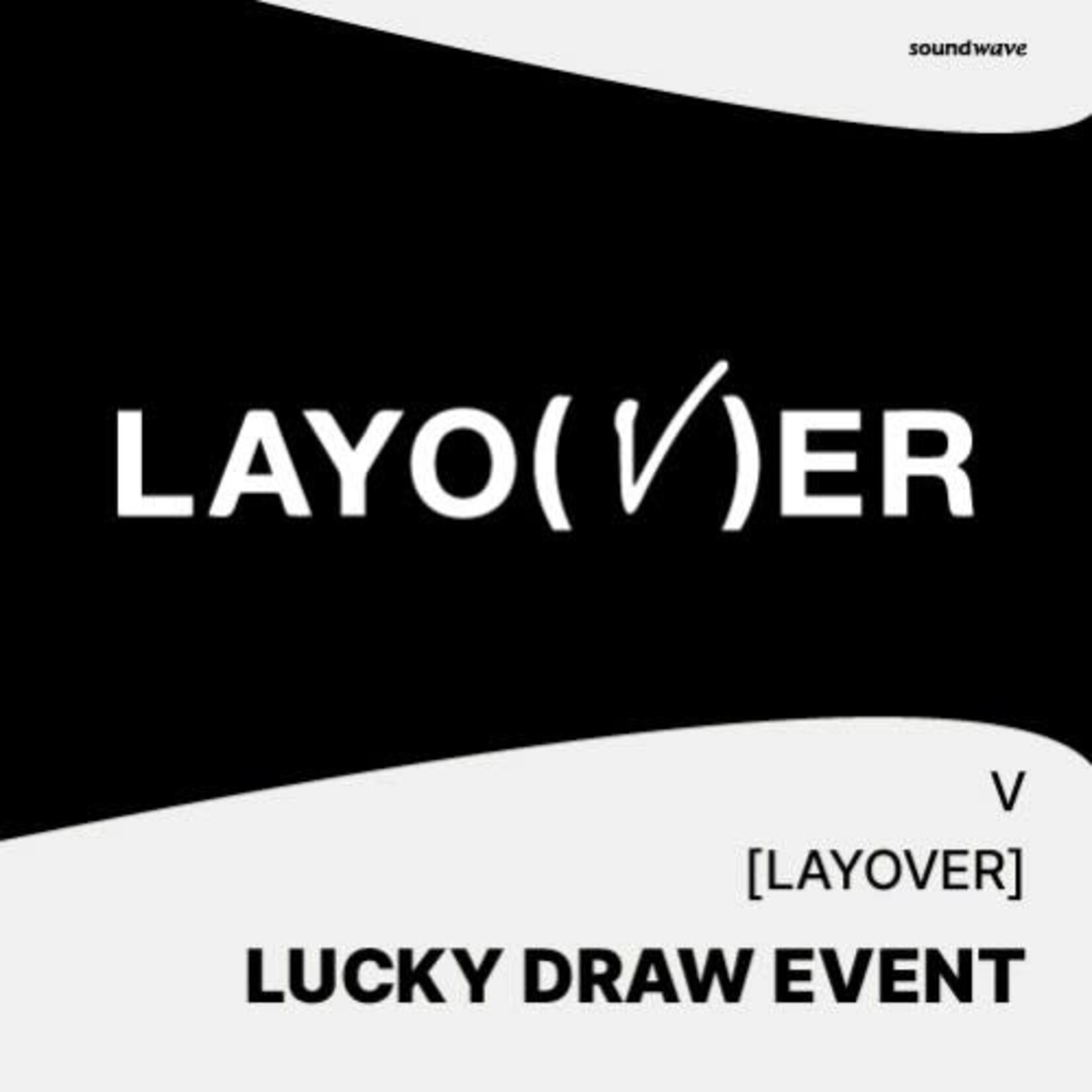 BTS [LUCKY DRAW] V - [Layover] (Set ver) + Photocard (SW)