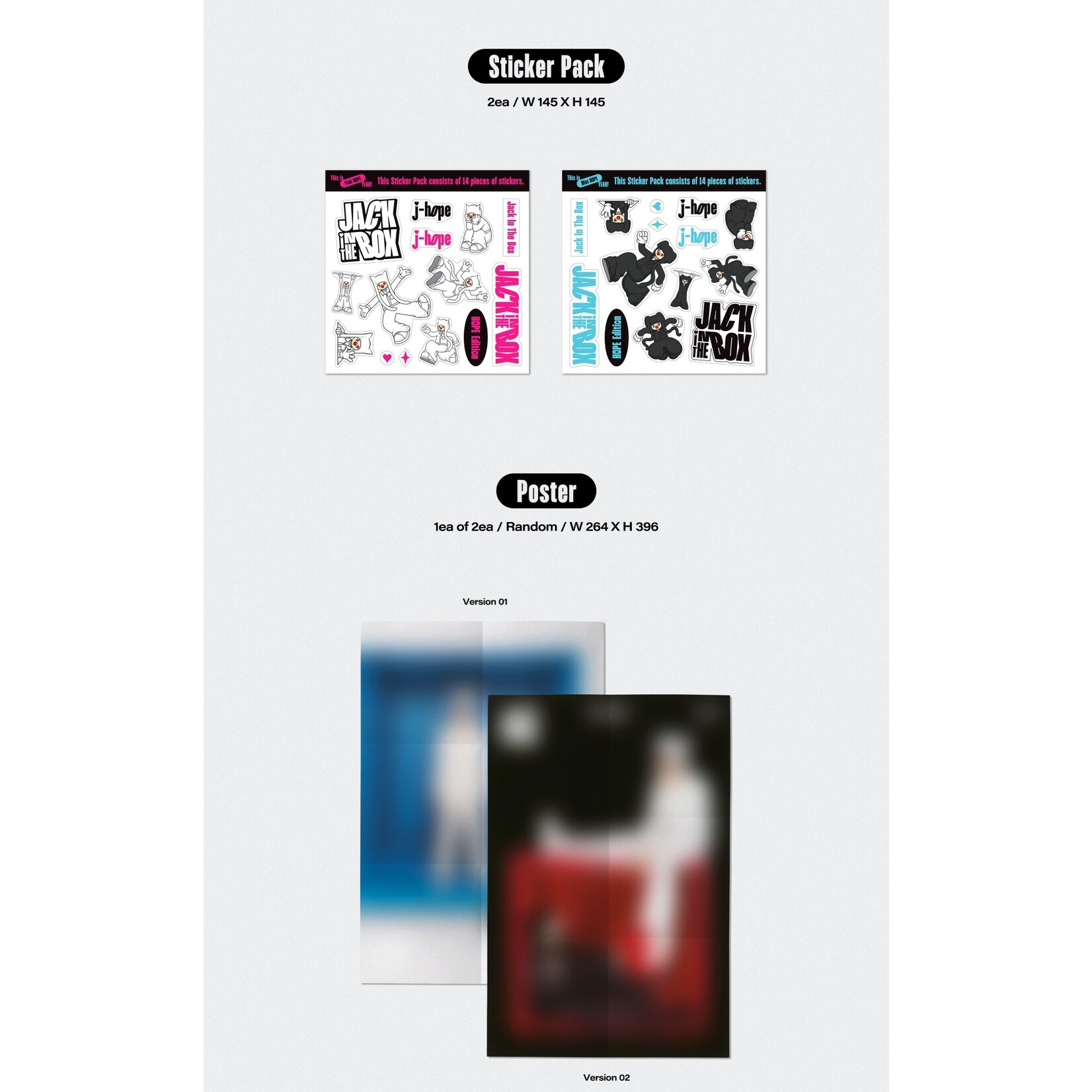 BTS [LUCKY DRAW] j-hope (BTS) - Jack In The Box  (HOPE Edition) + Random Photocard (SW)