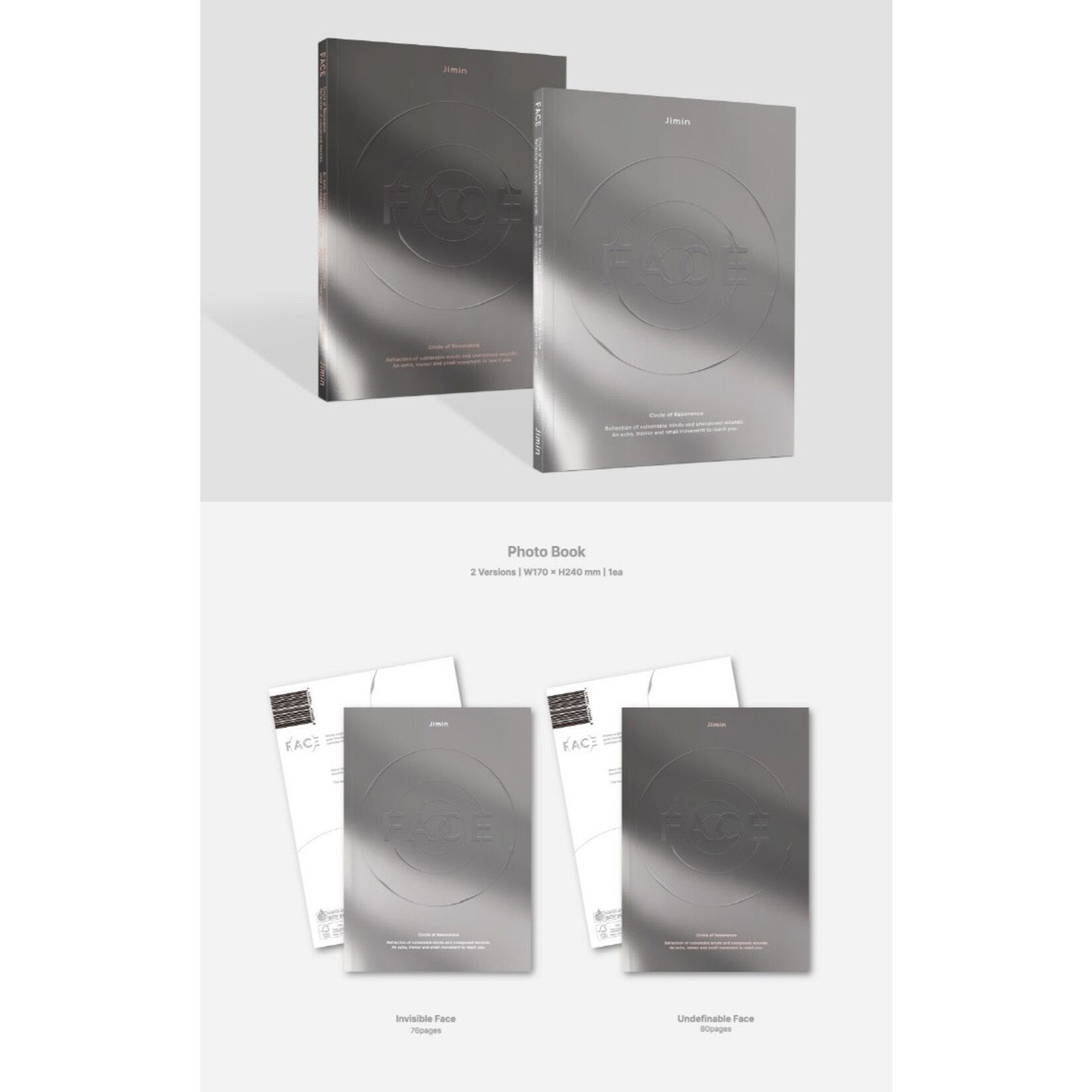 BTS JIMIN - [FACE] (Photobook ver)