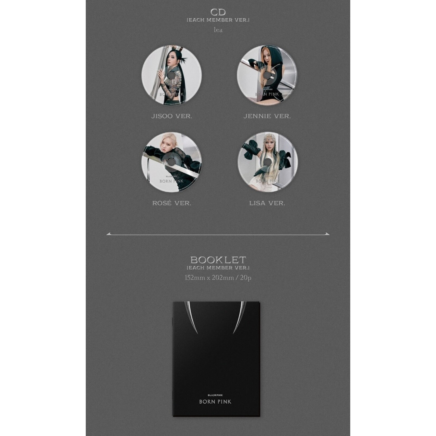 BlackPink BLACKPINK - 2nd ALBUM   [BORN PINK]  DIGIPACK ver.