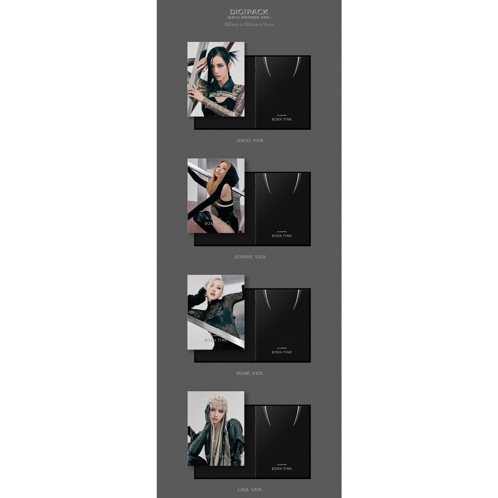 BlackPink BLACKPINK - 2nd ALBUM   [BORN PINK]  DIGIPACK ver.