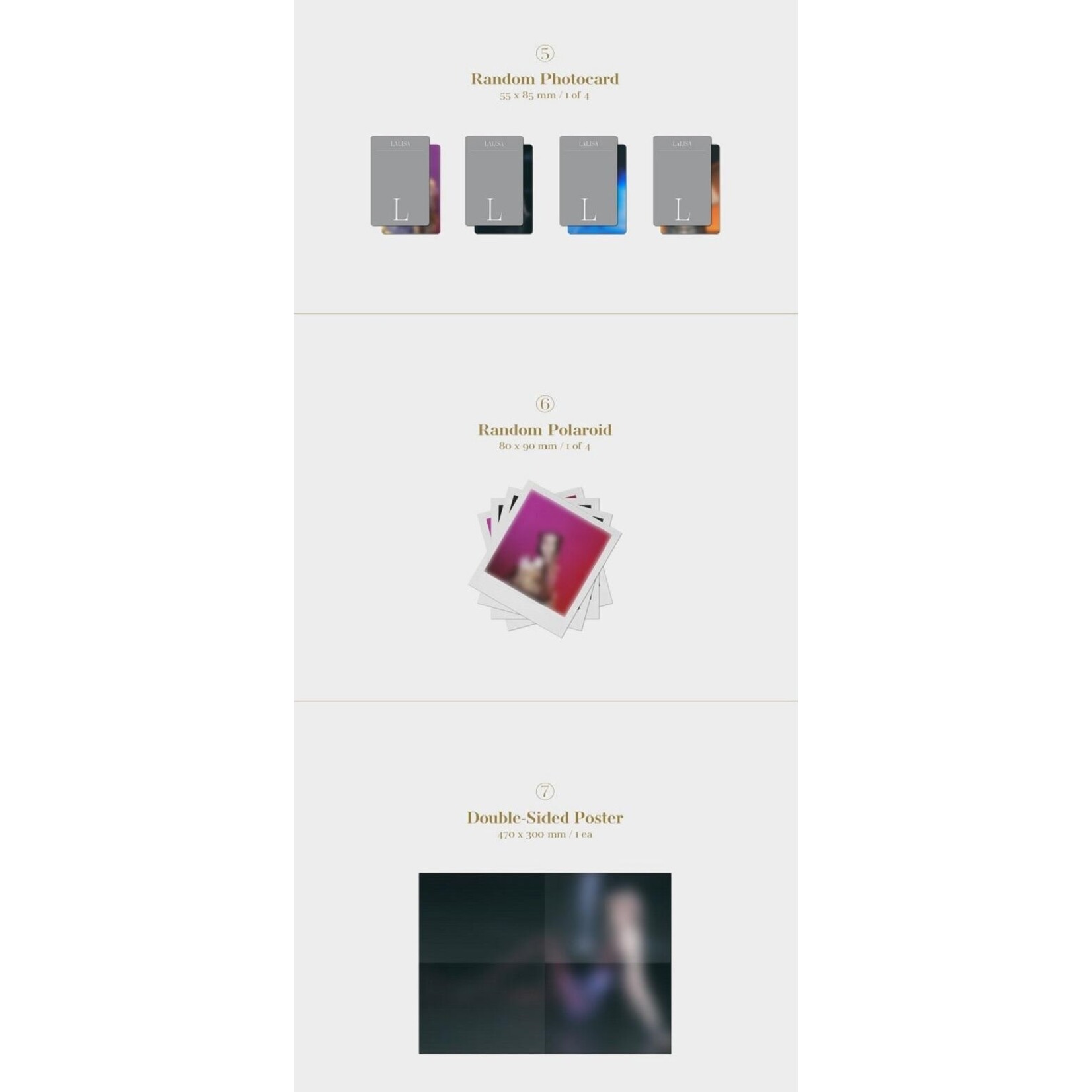 BlackPink LISA- 1st Single [LALISA] Photobook ver.