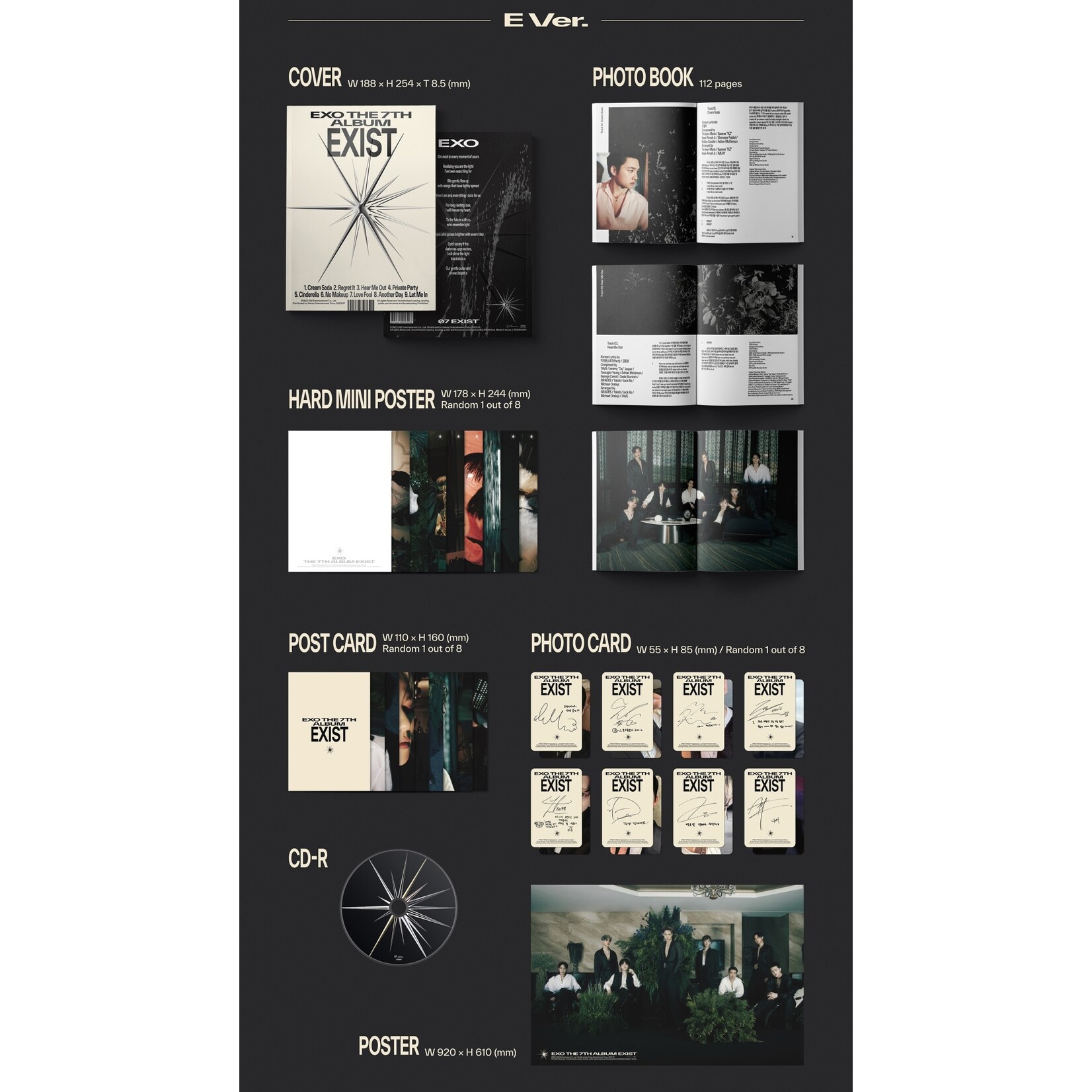 EXO EXO - 7th Full Album [EXIST] (Photo Book Ver.)