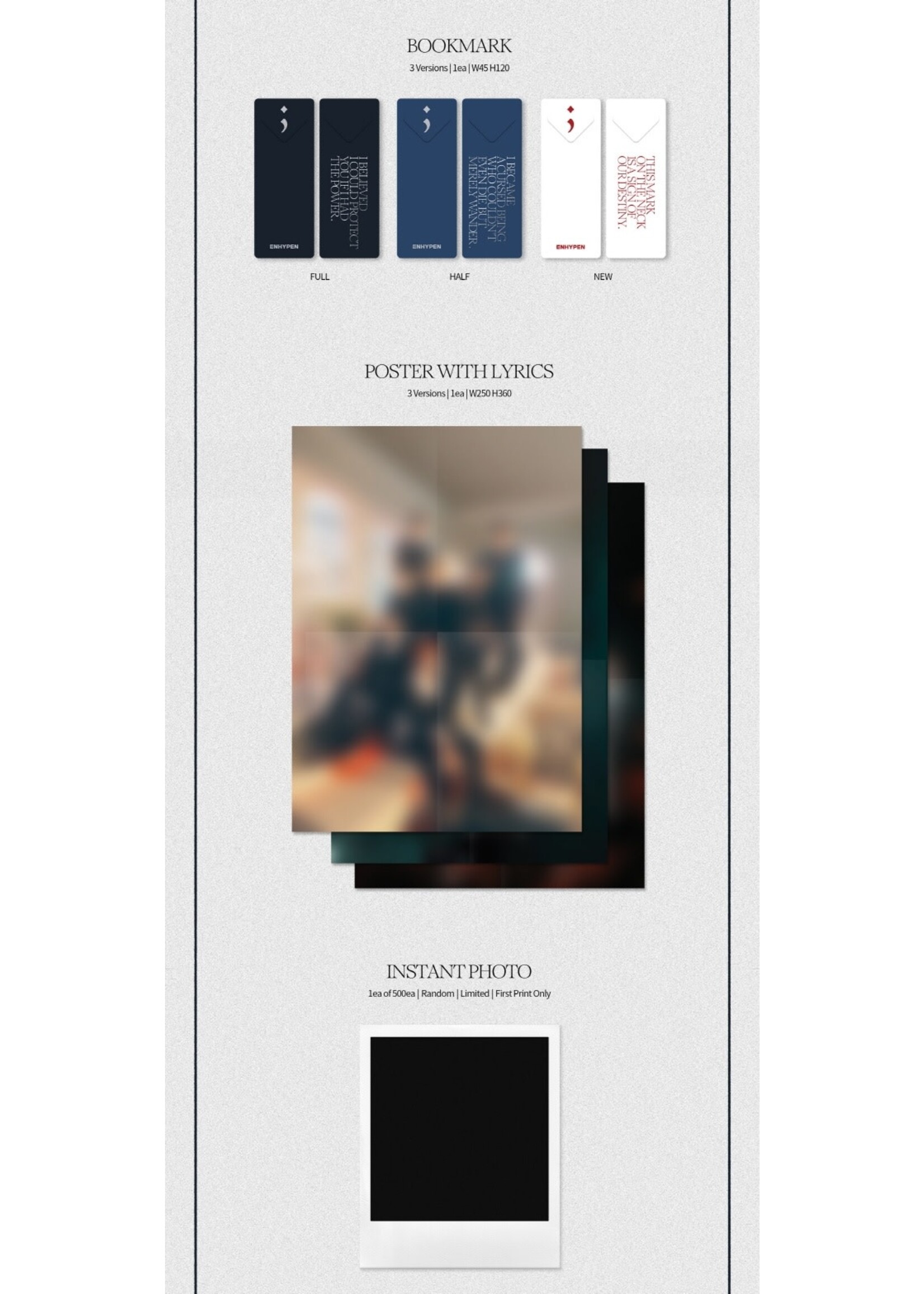 ENHYPEN - Photobook【enhypen】 Amazon.com: ENHYPEN DARK BLOOD Photobook Ver (NEW) : Office
