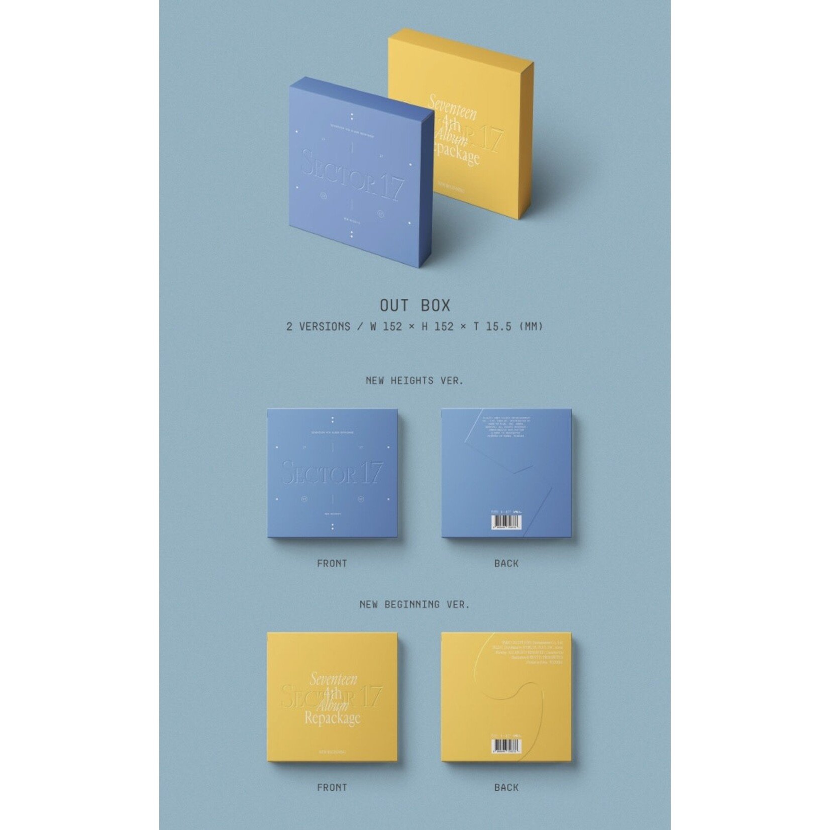 Seventeen SEVENTEEN - 4th Album Repackage [SECTOR 17] Photobook VER.