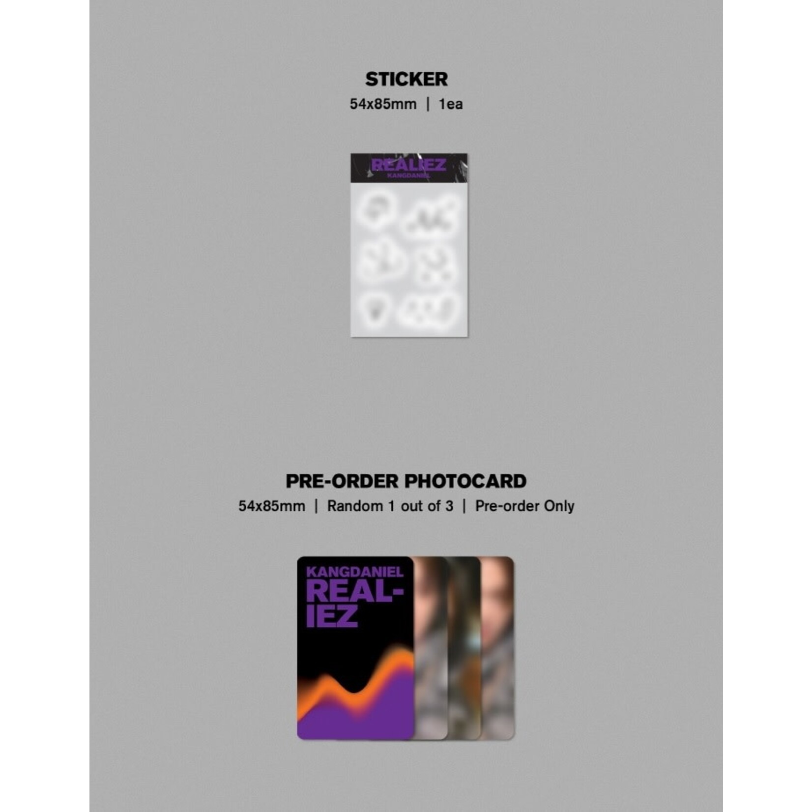 KANG DANIEL KANGDANIEL - 4th Mini Album [REALIEZ] (Platform Album Ver.)