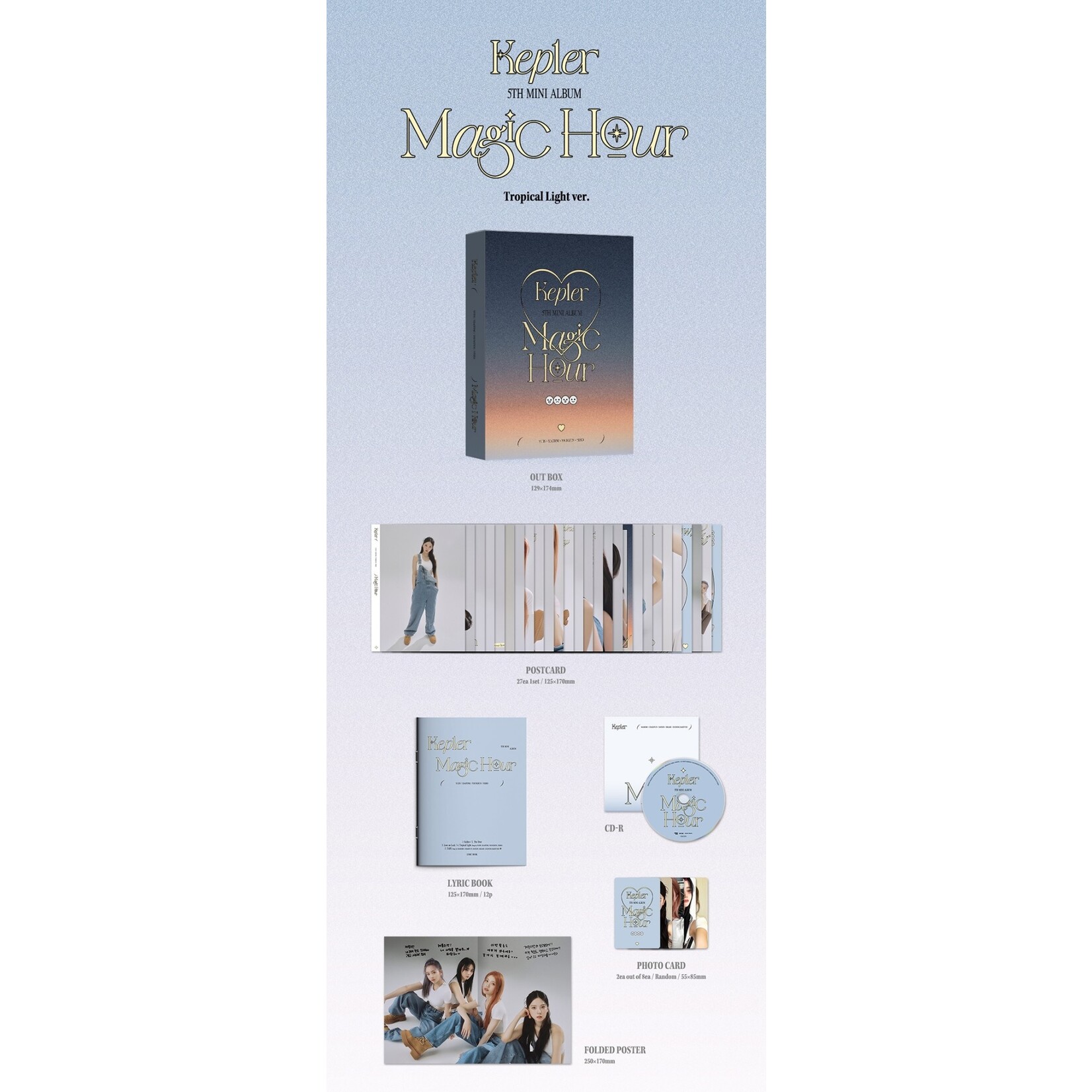 Kep1er Kep1er - 5th Mini Album [Magic Hour] (Unit Ver.)