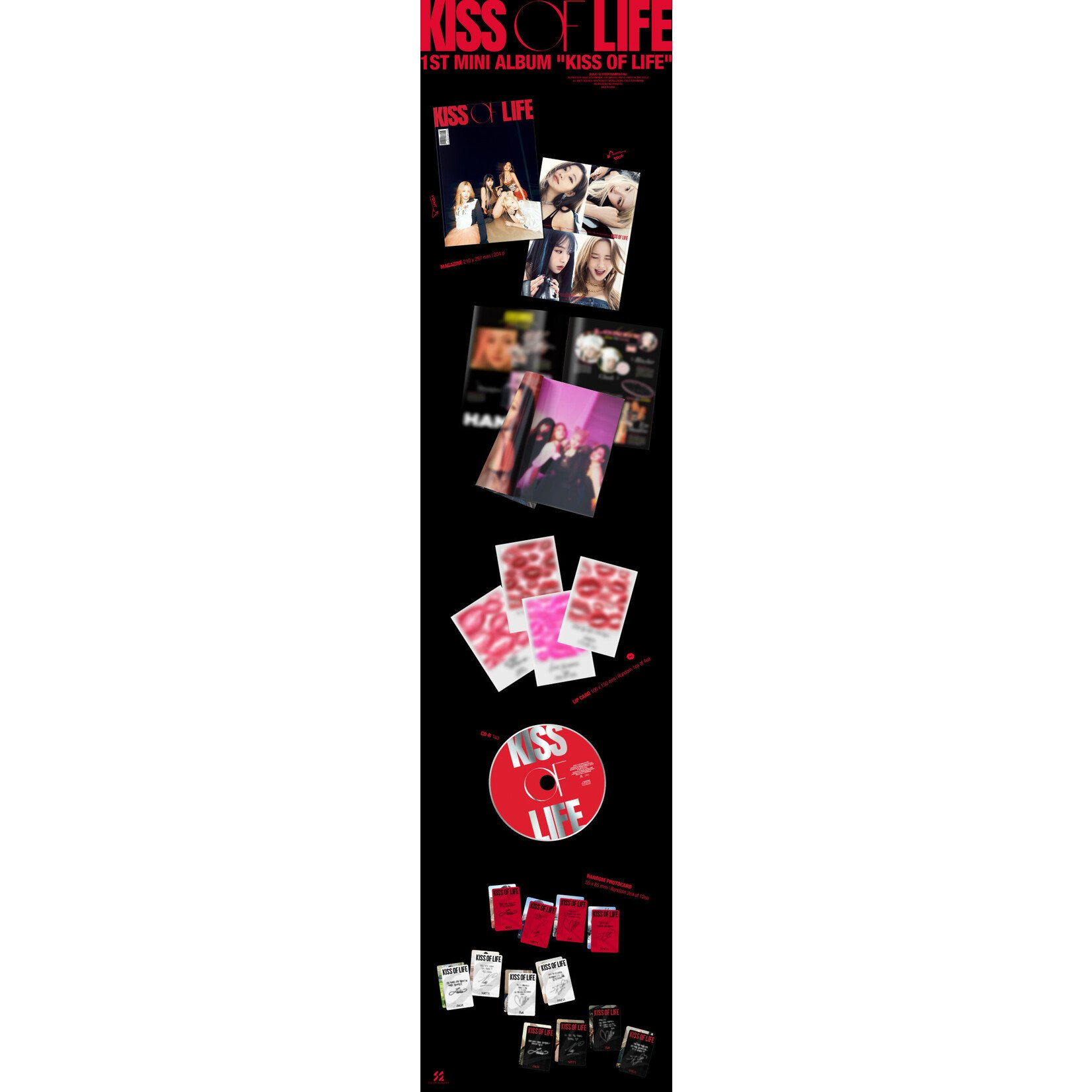 KISS OF LIFE KISS OF LIFE - 1st Mini Album [KISS OF LIFE]