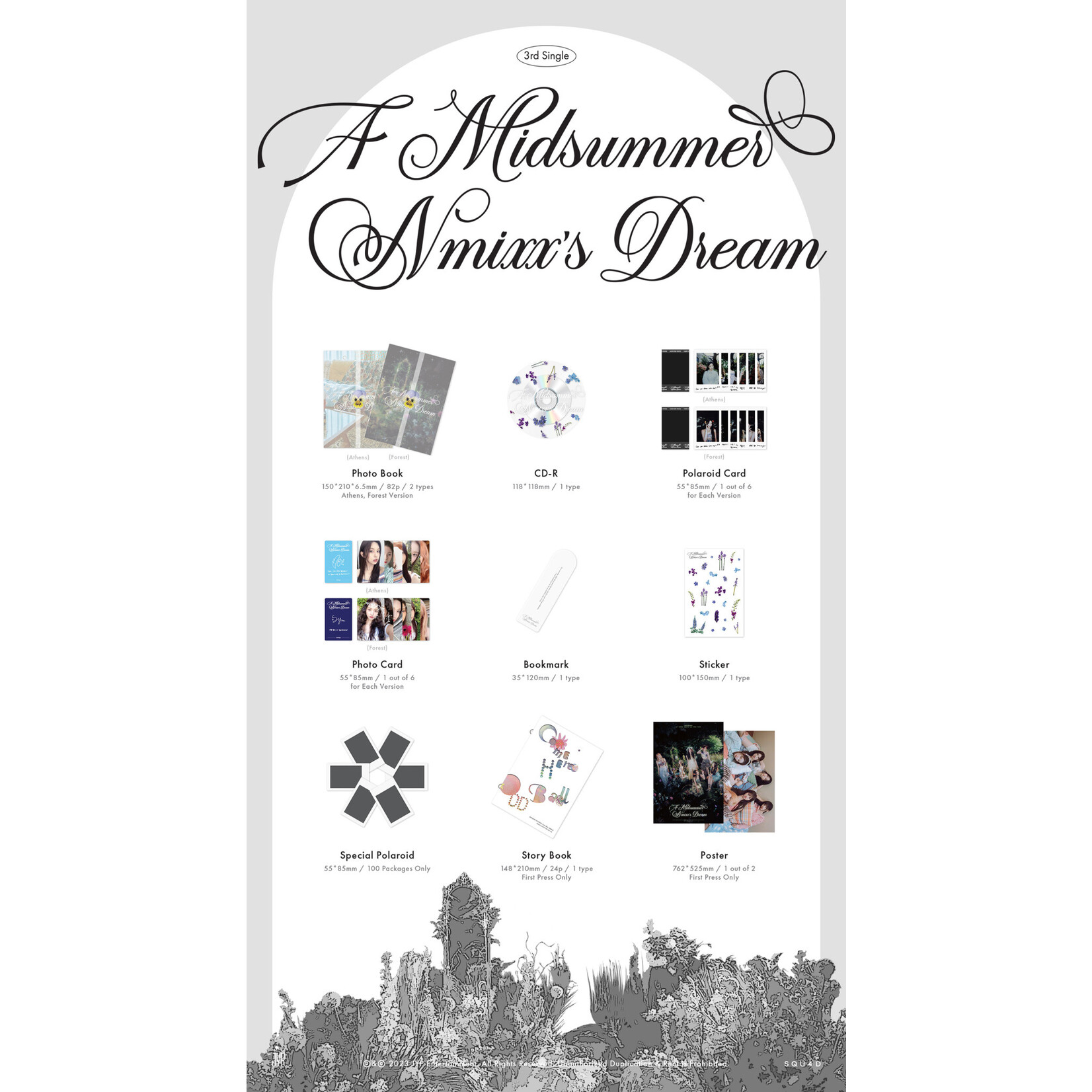 NMIXX NMIXX - 3rd Single Album [A Midsummer NMIXX's Dream] (Photobook Ver.) + Photocard(SW)