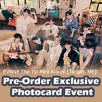 EVNNE EVNNE - 1st Mini Album [Target: ME] (Photobook Ver.) + interAsia Photocard Event