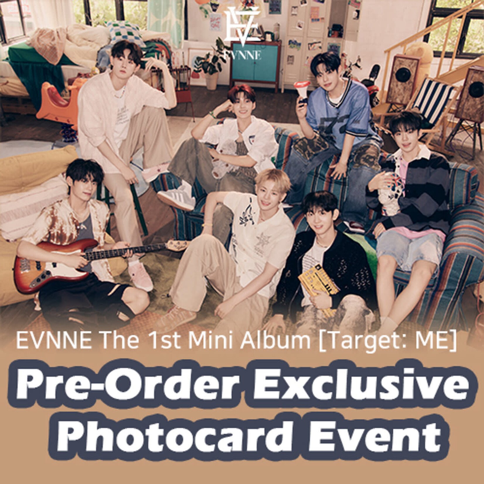 EVNNE EVNNE - 1st Mini Album [Target: ME] (Photobook Ver.) + interAsia Photocard Event