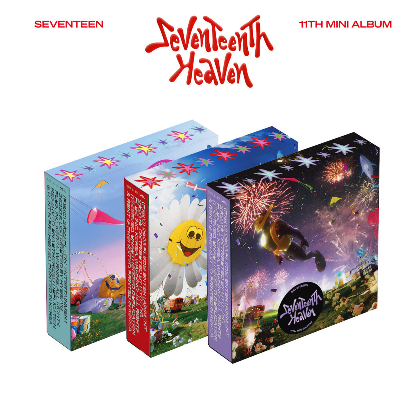 Seventeen SEVENTEEN - 11th Mini Album [SEVENTEENTH HEAVEN] (Photobook Ver.) + Random Bookmark (SW)