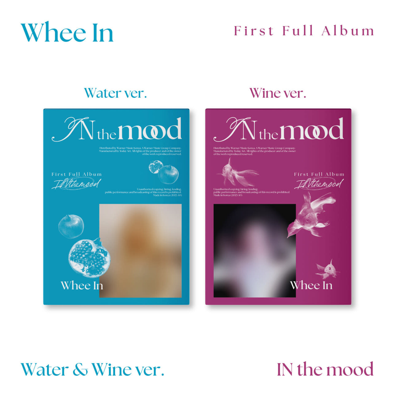 Mamamoo Whee In (MAMAMOO) - 1st Full Album [IN the mood] (Photobook Ver.) + Random Photocard (SW)