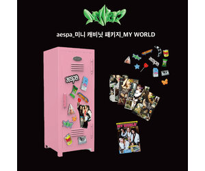 aespa - MINI CABINET PACKAGE_MYWORLD - K-Town