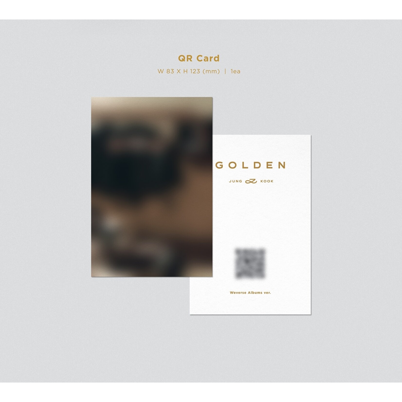 BTS JUNGKOOK (BTS) - GOLDEN (Weverse Albums Ver.)