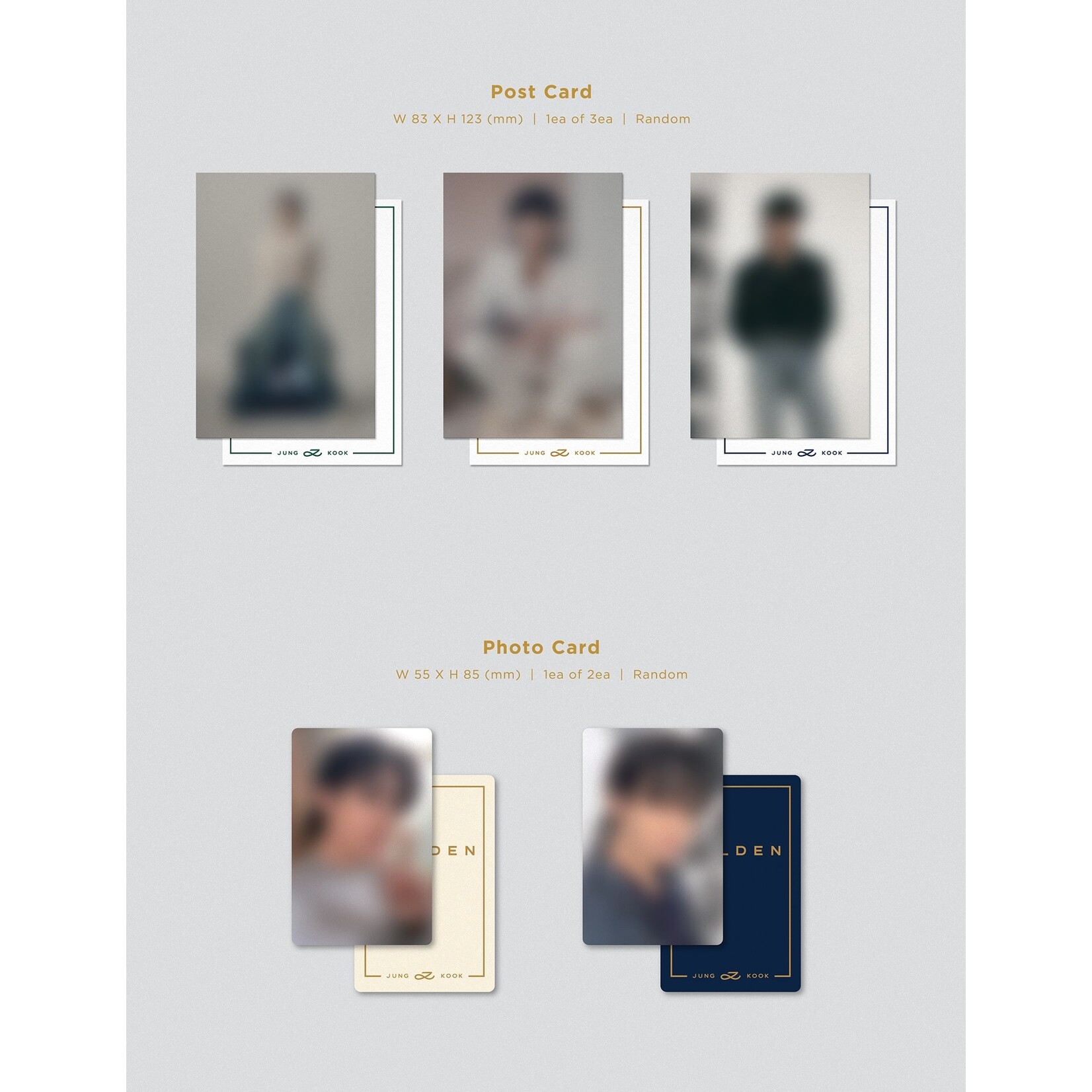 BTS JUNGKOOK (BTS) - GOLDEN (Weverse Albums Ver.)