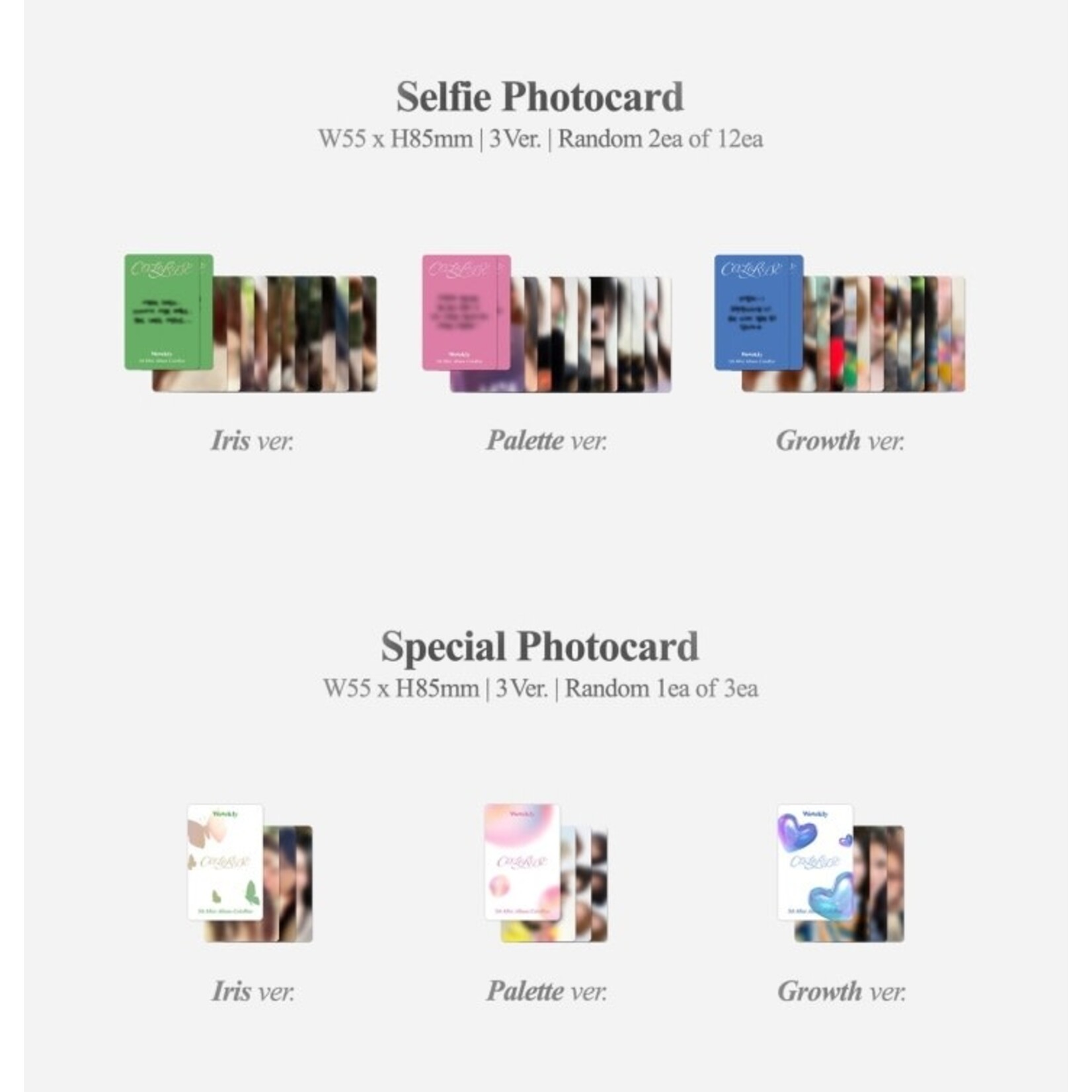 Weeekly Weeekly - 5th Mini Album [ColoRise] (Palette Ver.)