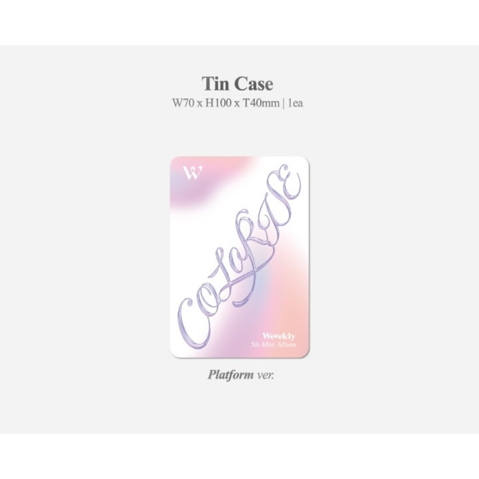 Weeekly Weeekly - 5th Mini Album [ColoRise] (Platform Ver.)