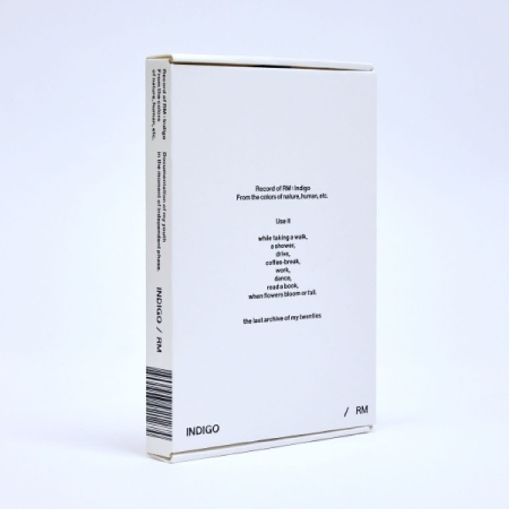 BTS RM - [Indigo] Book Edition