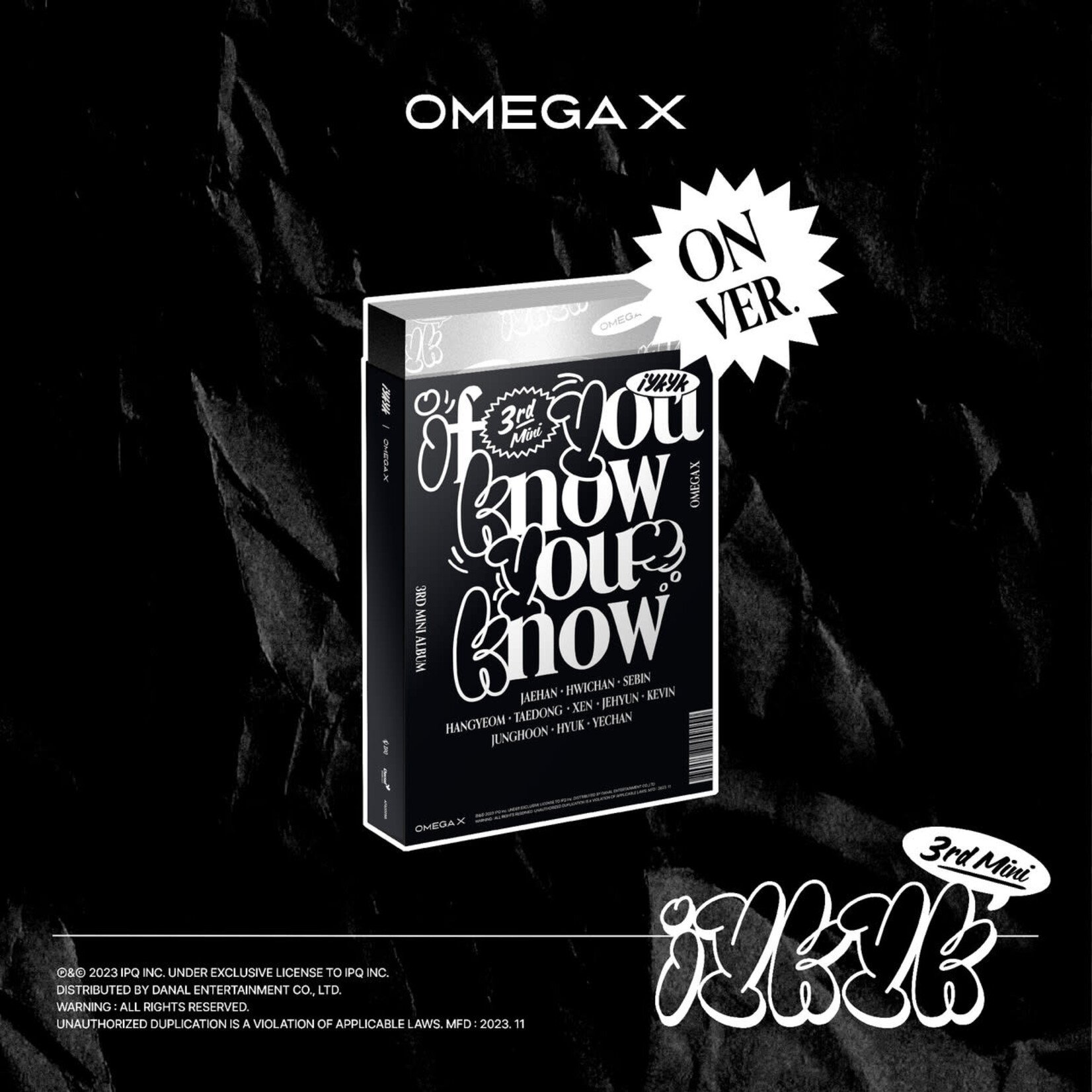 OMEGA X OMEGA X - 3rd Mini Album [IYKYK] (ON Ver.)