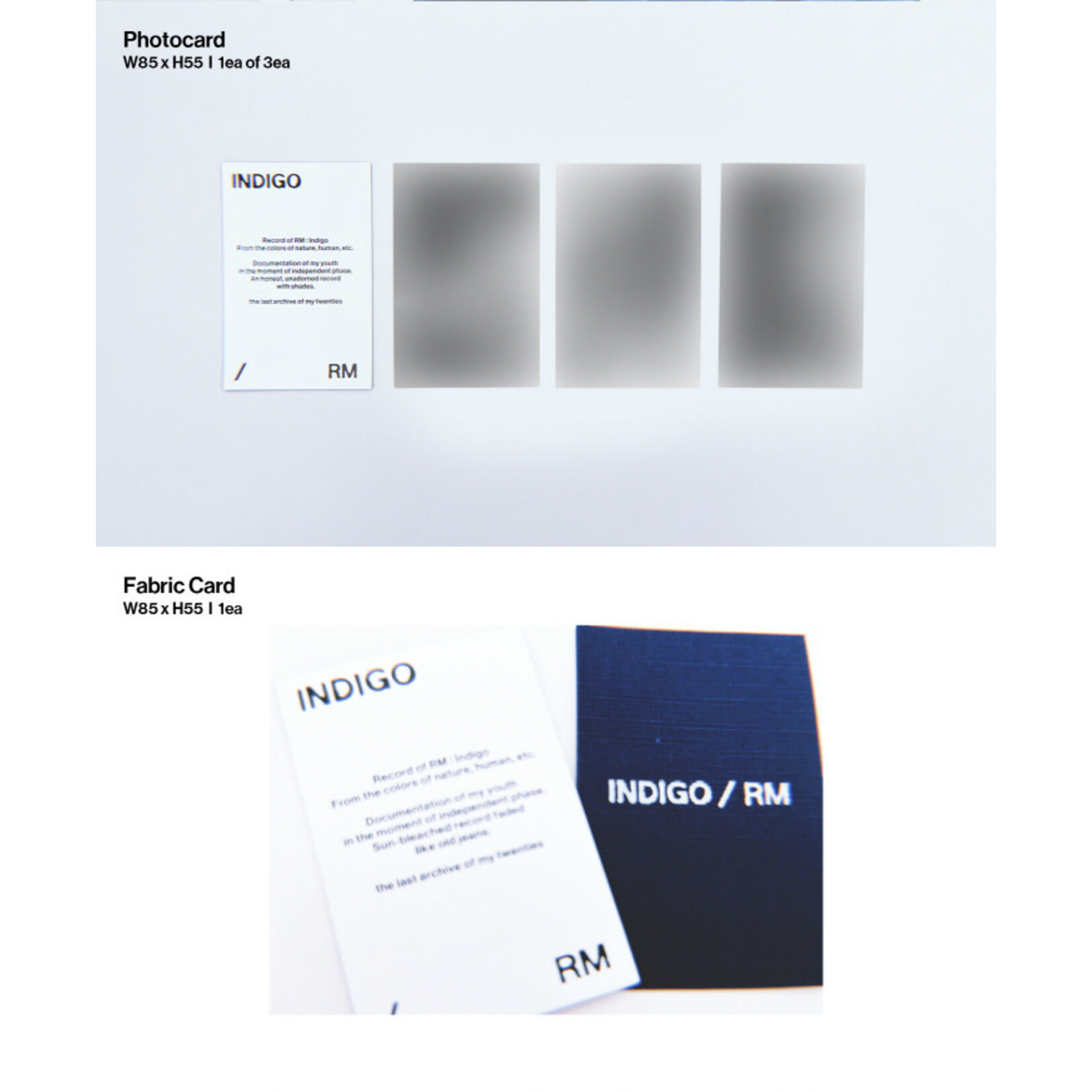 BTS RM - [Indigo] Book Edition