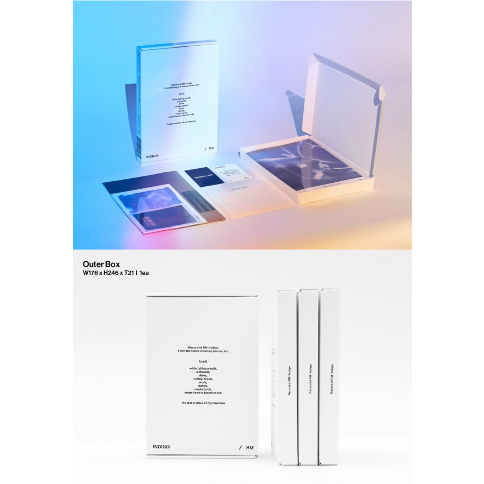 BTS RM - [Indigo] Book Edition