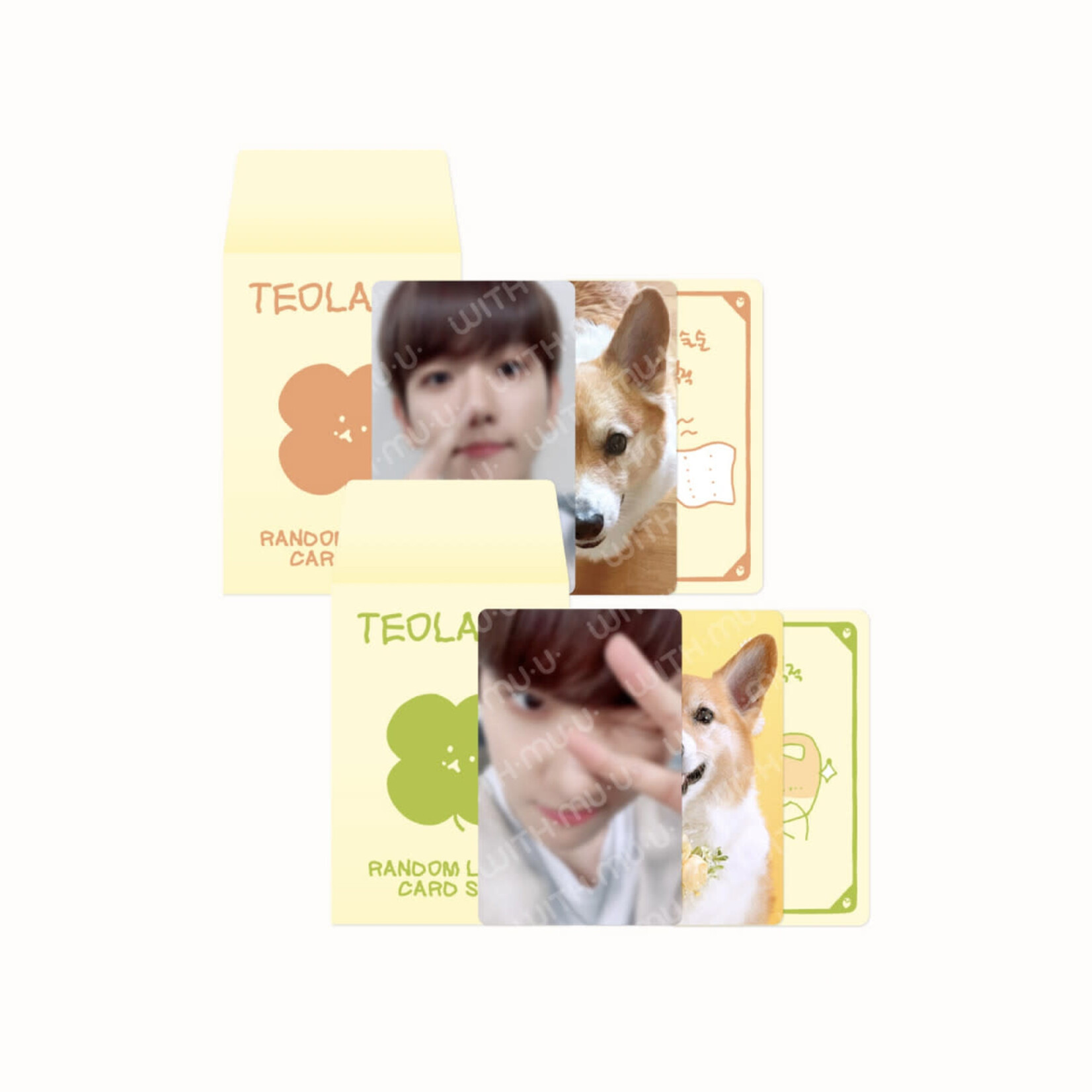 EXO BAEKHYUN (EXO) - 09 RANDOM LUCKY CARD SET (A VER.) / 2023 TEO-LAE-GI ZIPDURI 1st MD