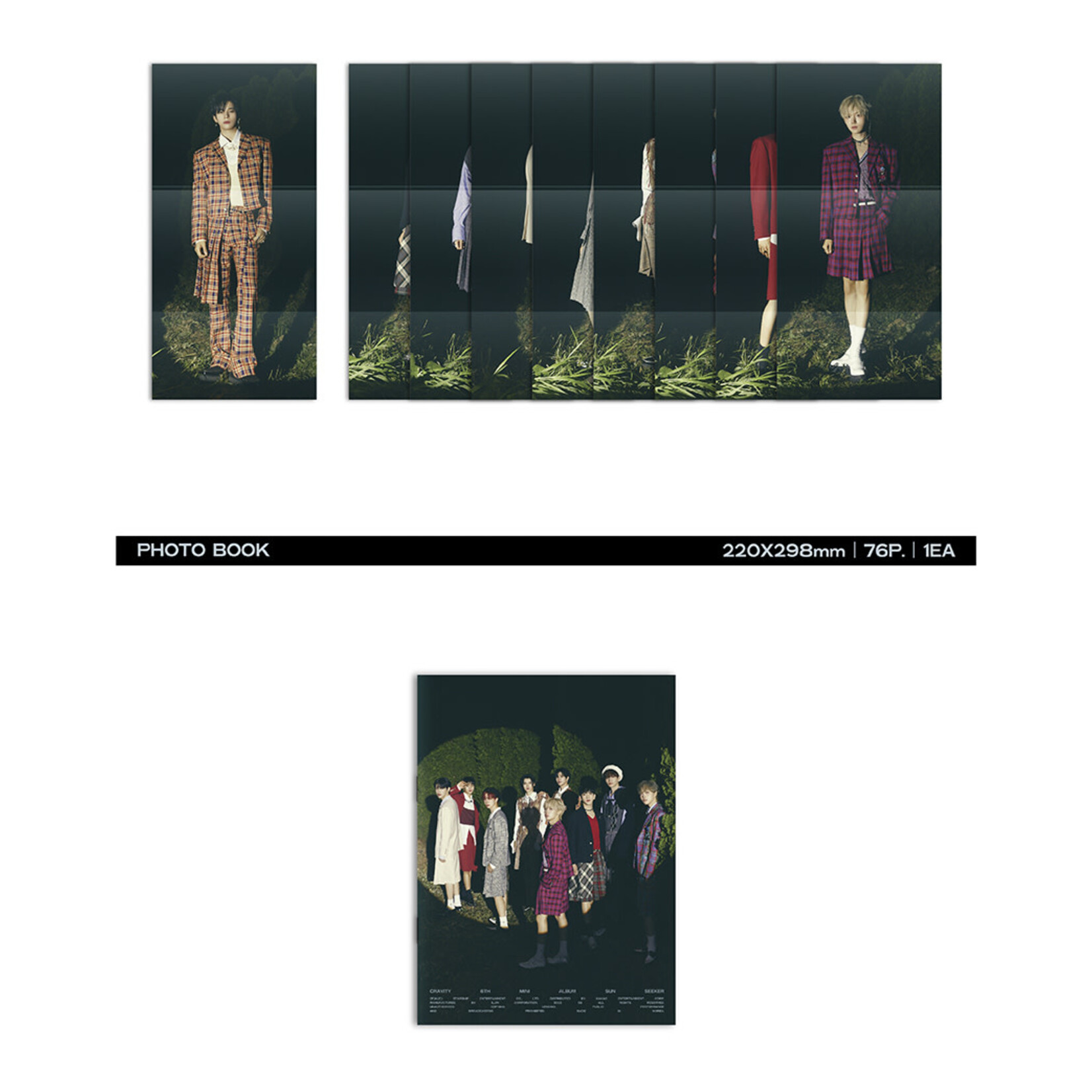 Cravity CRAVITY - 6th Mini Album  [SUN SEEKER] (night Ver.)