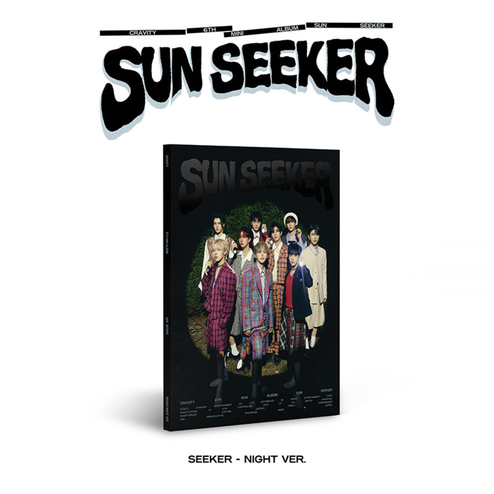 Cravity CRAVITY - 6th Mini Album  [SUN SEEKER] (night Ver.)