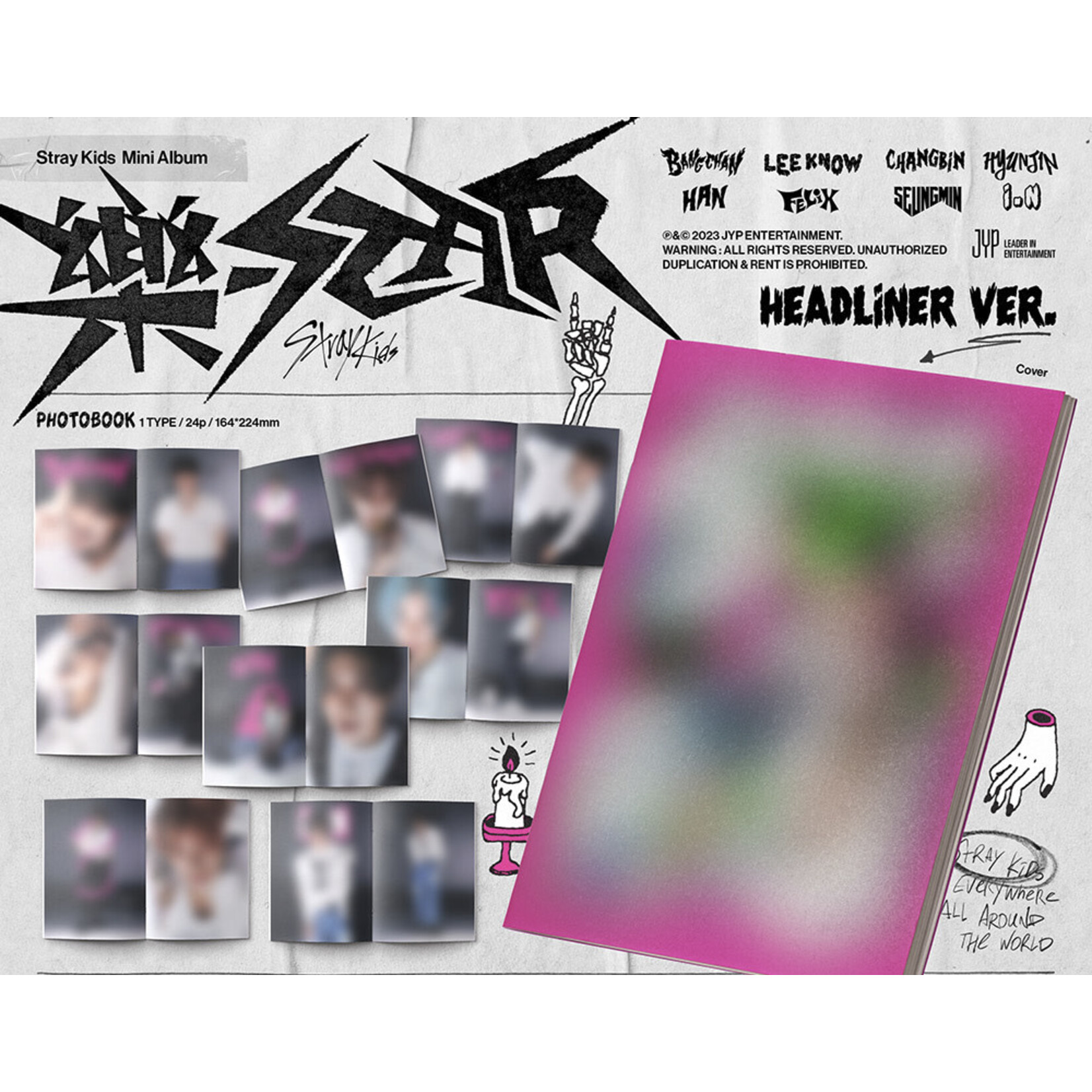 Stray Kids [Summer Sale] Stray Kids - Mini Album [樂-STAR] (HEADLINER Ver.)