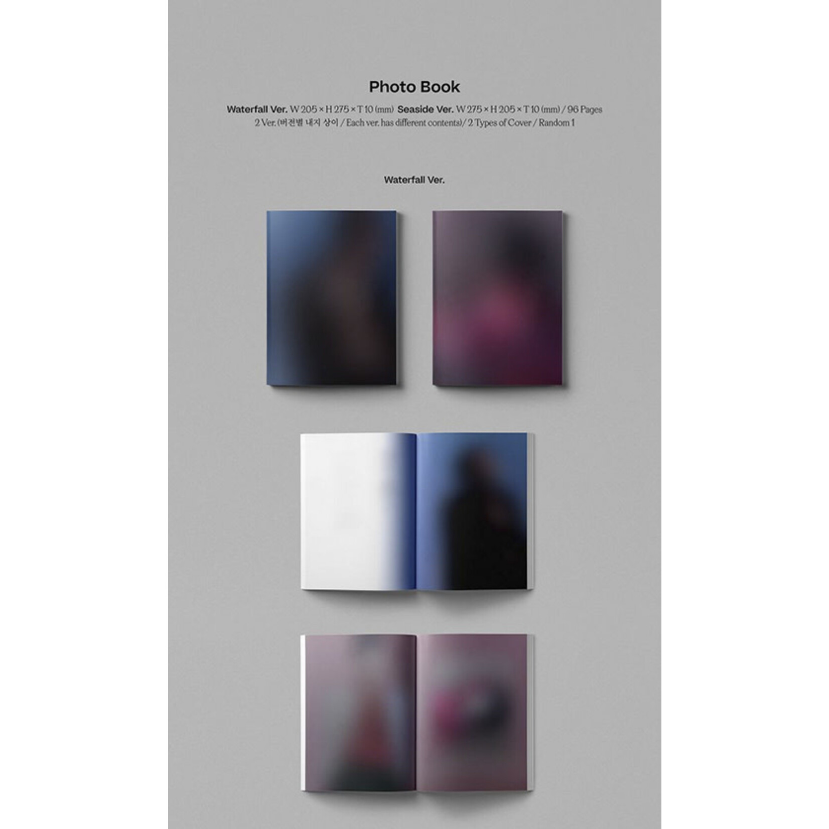 B.I. B.I - 1st Full Album [WATERFALL] Photobook Ver.