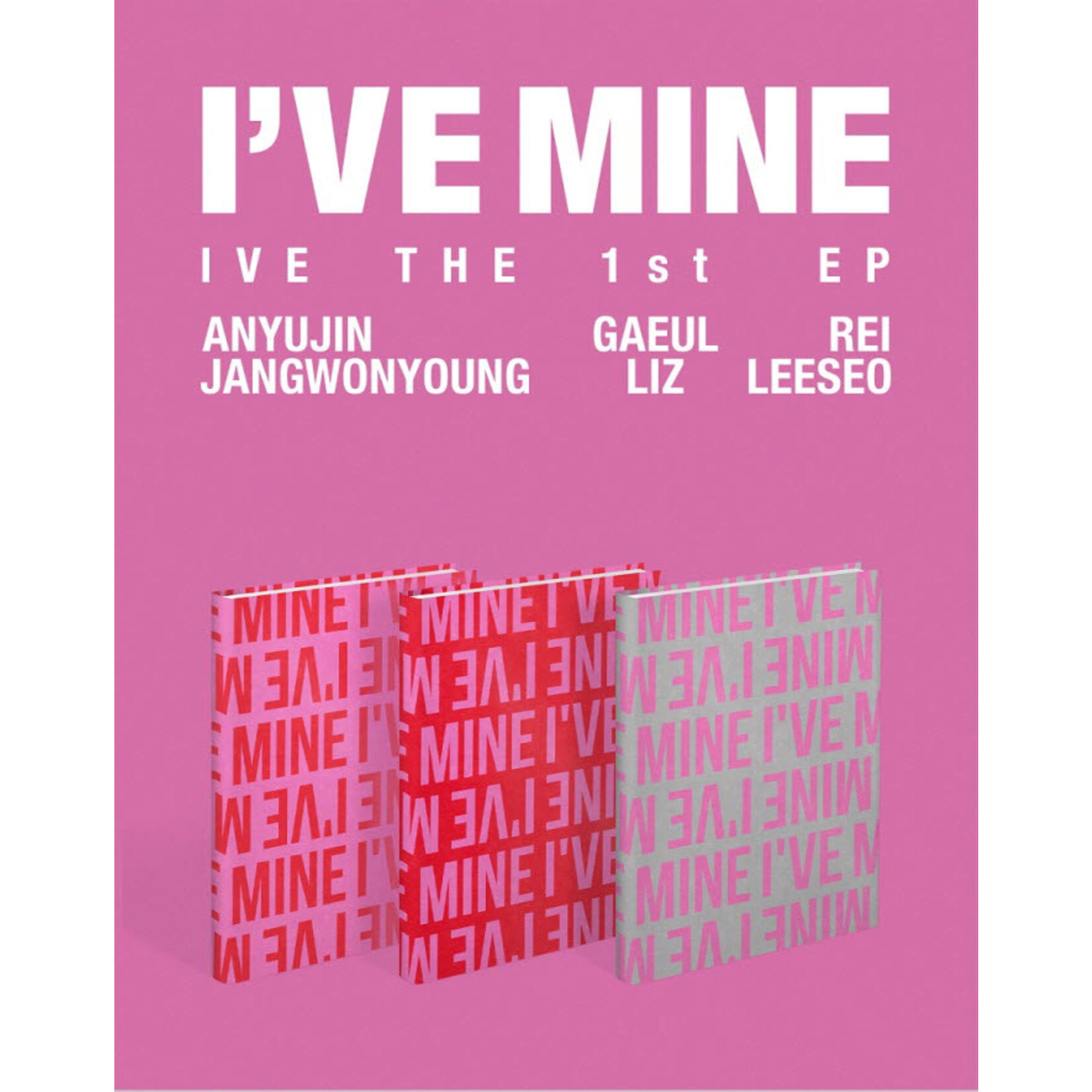 Ive [LUCKY DRAW] IVE - THE 1st EP [I'VE MINE] + Random Photocard (SW)