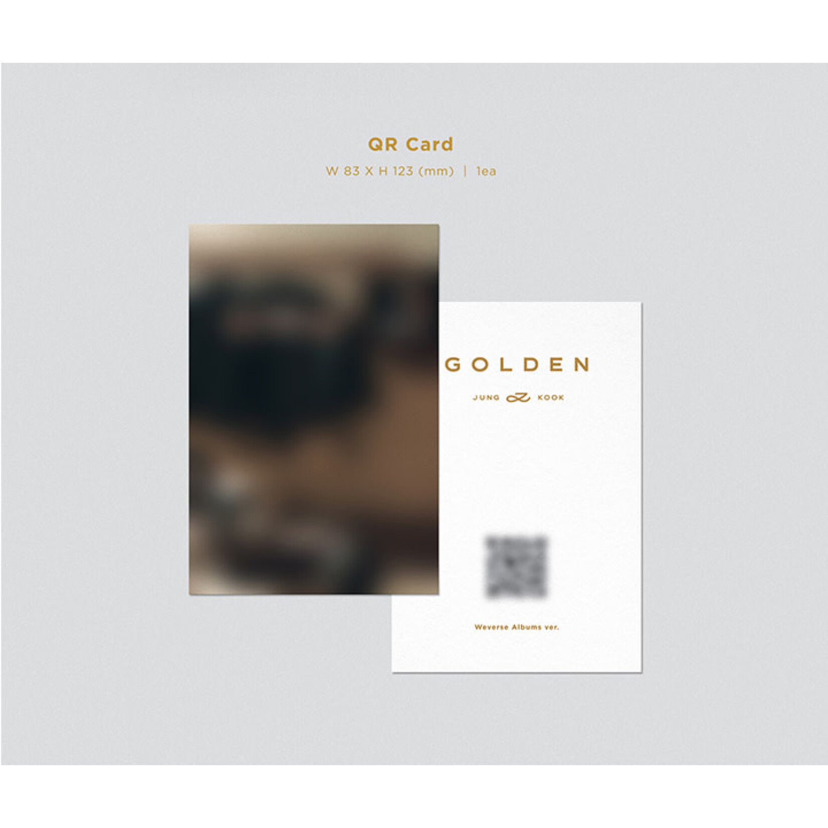 BTS [Weverse] JUNGKOOK (BTS) - 'GOLDEN' (Set) + 'GOLDEN' (Weverse Albums ver.) Set + Weverse Gift (WS)