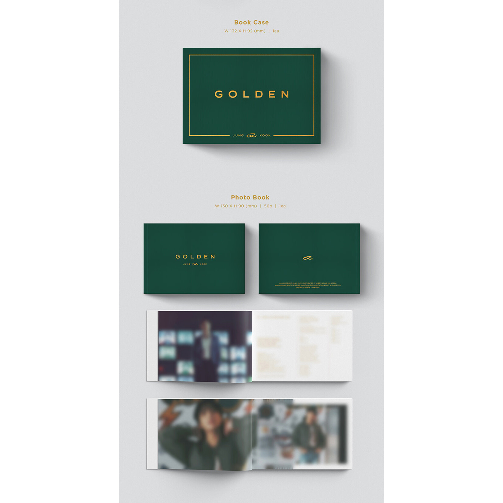 BTS [Weverse] JUNGKOOK (BTS) - 'GOLDEN' (Set) + 'GOLDEN' (Weverse Albums ver.) Set + Weverse Gift (WS)