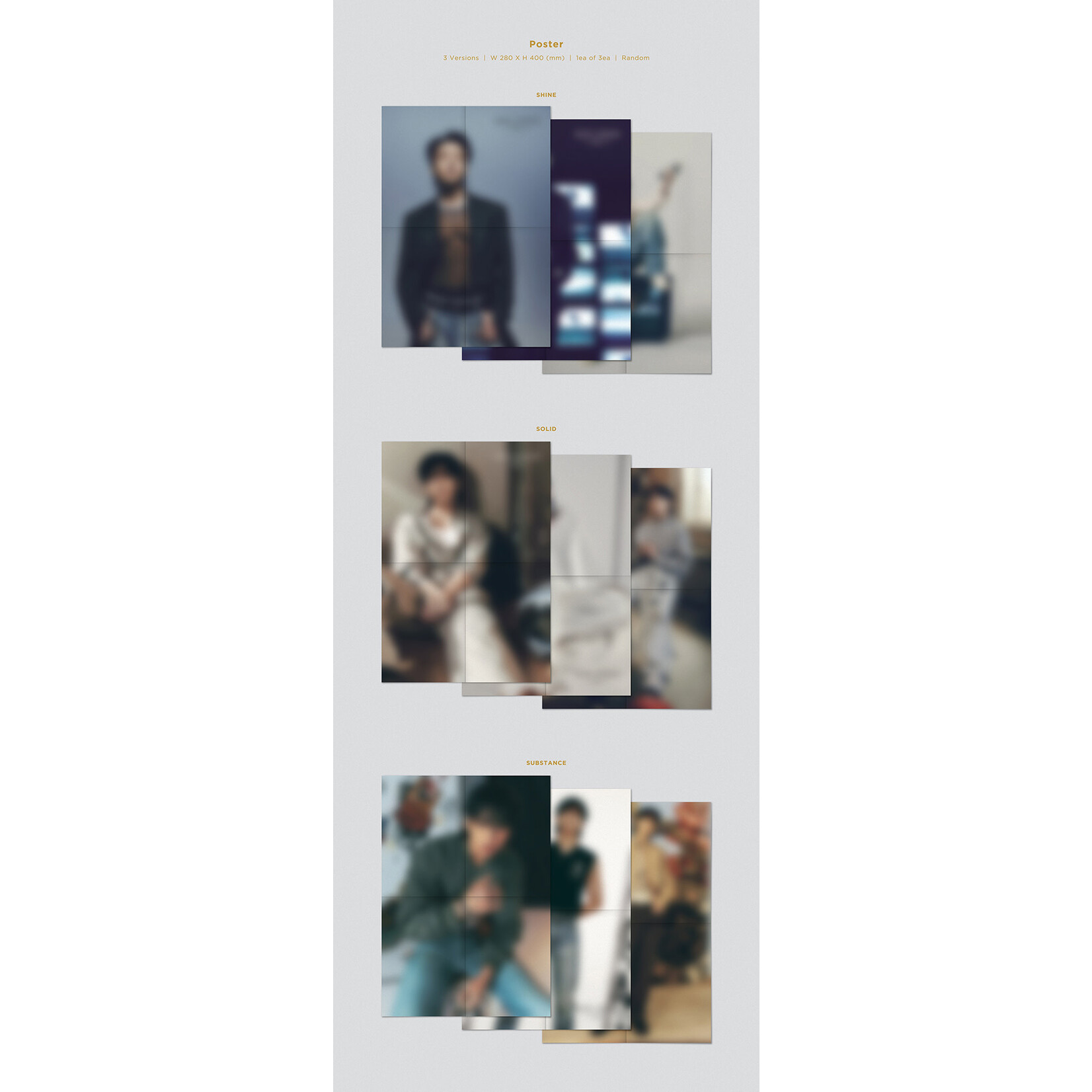 BTS [Weverse] JUNGKOOK (BTS) - GOLDEN (Set Ver.) + Weverse Gift (WS)