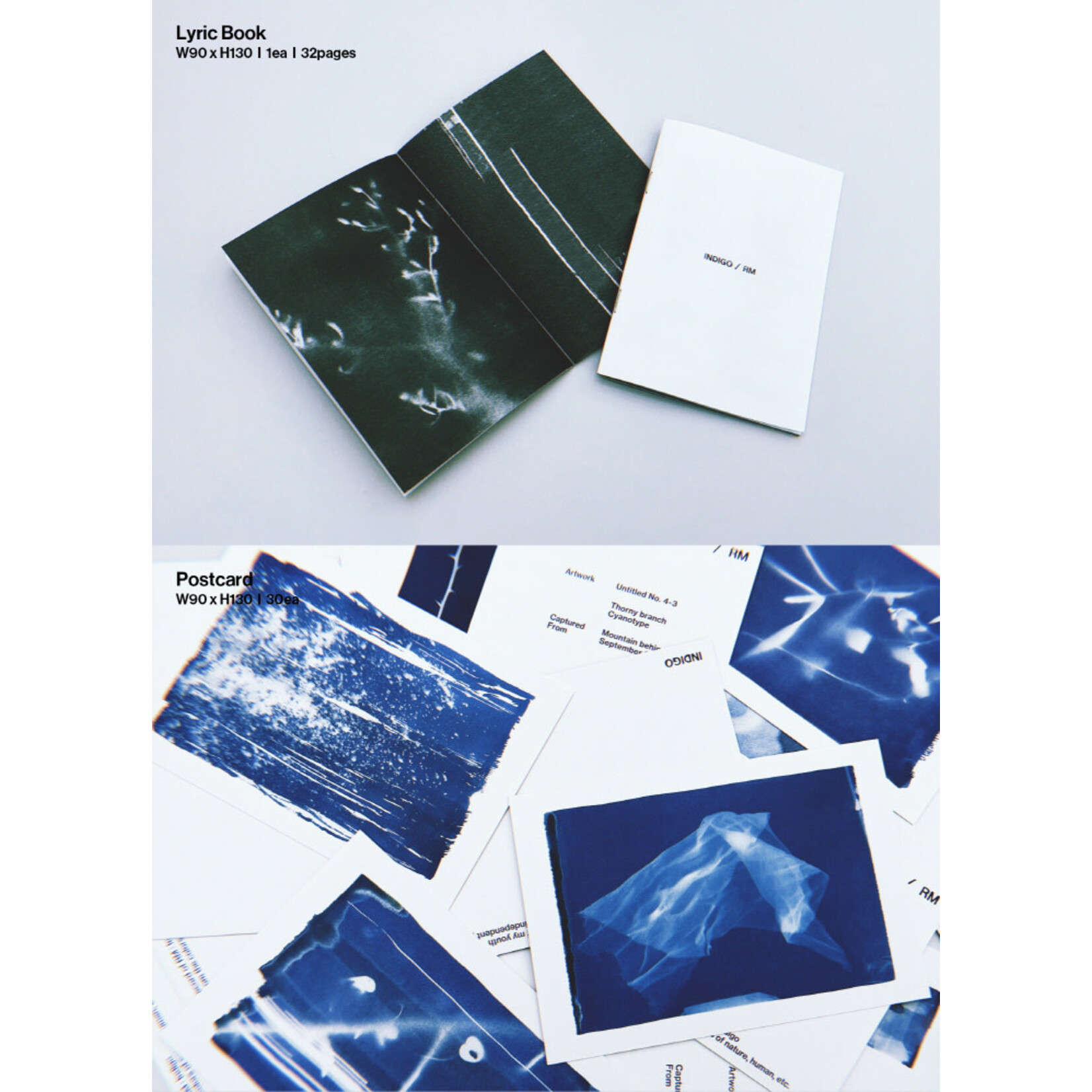 BTS RM - [Indigo] Postcard Edition (Weverse Albums ver.)