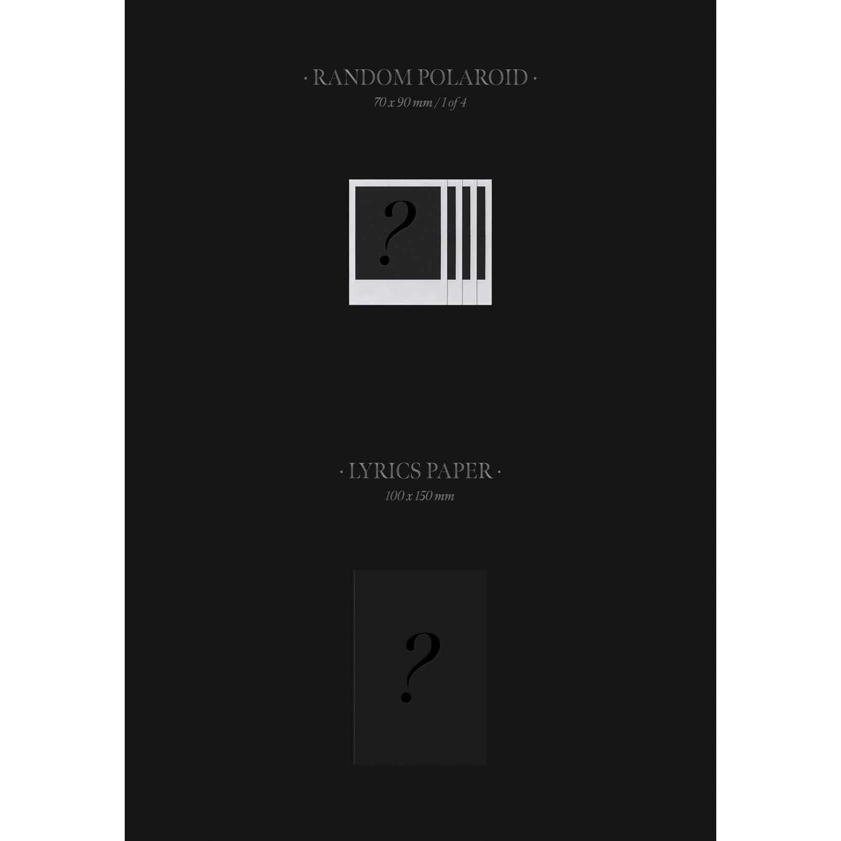 BlackPink JISOO (BLACKPINK) - 1st Single [ME] (Black Ver.)