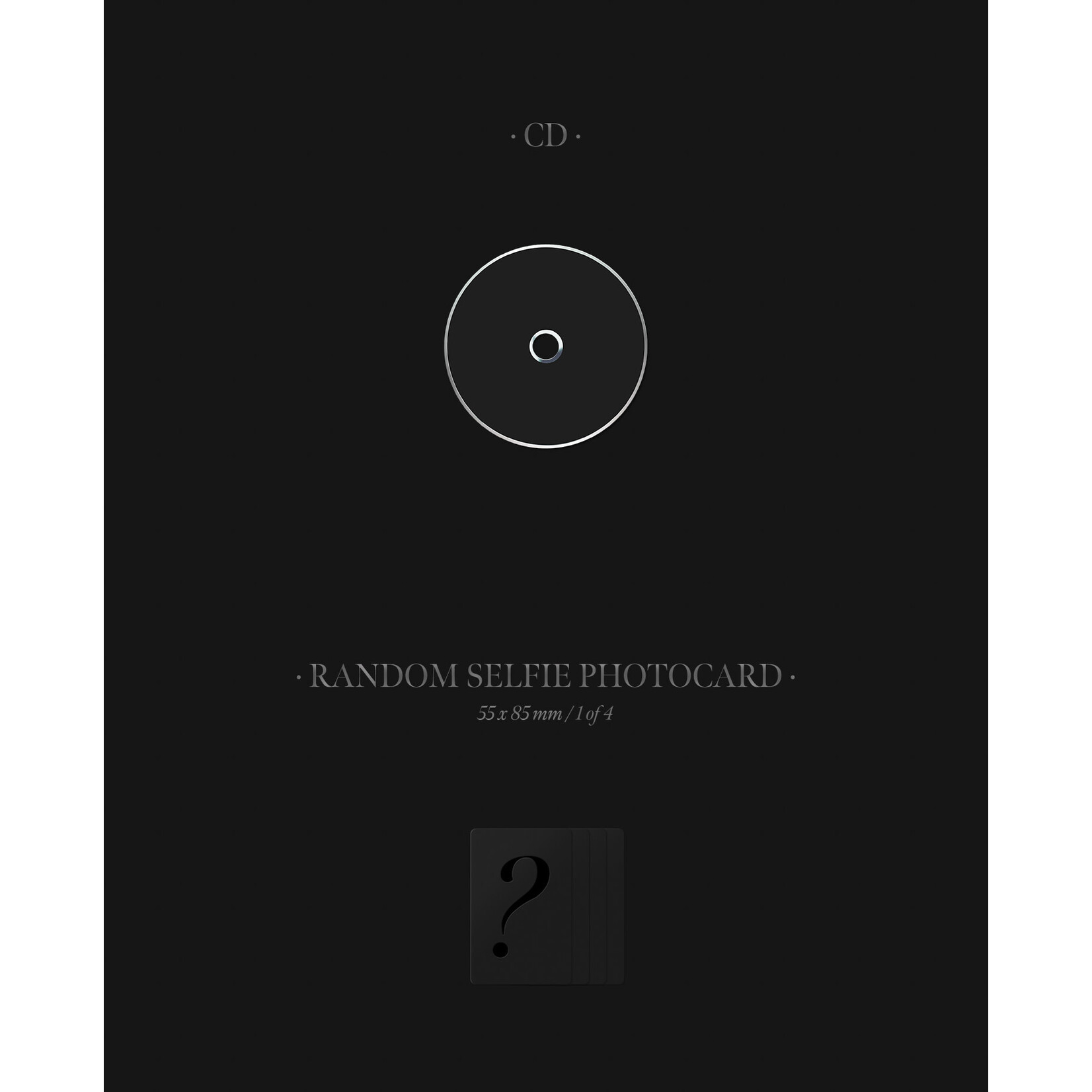 BlackPink JISOO (BLACKPINK) - 1st Single [ME] (Black Ver.)