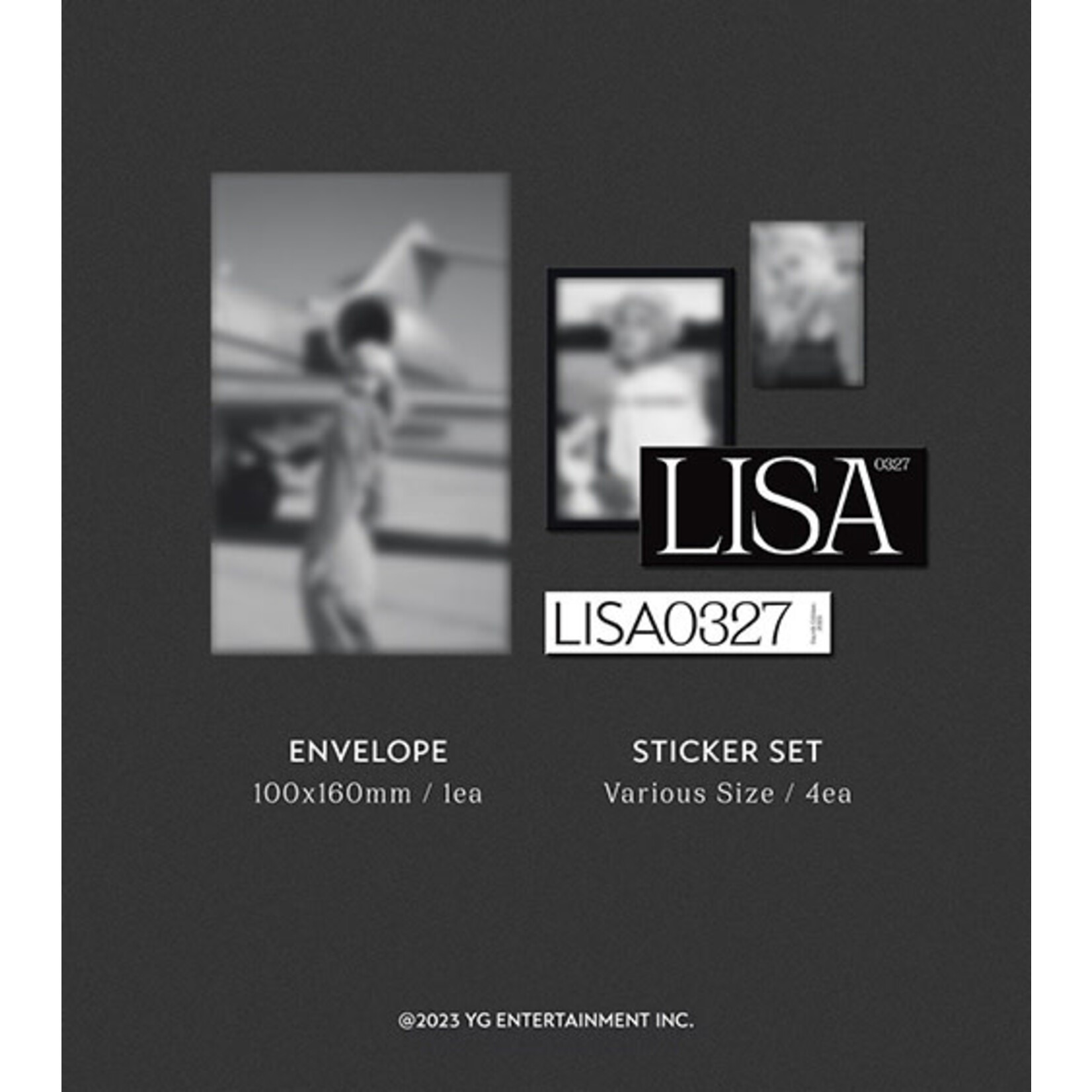 BlackPink [Special Sale] [YG] LISA - vol.4 [LISA 0327 PHOTOBOOK] + POLAROID CARD SET