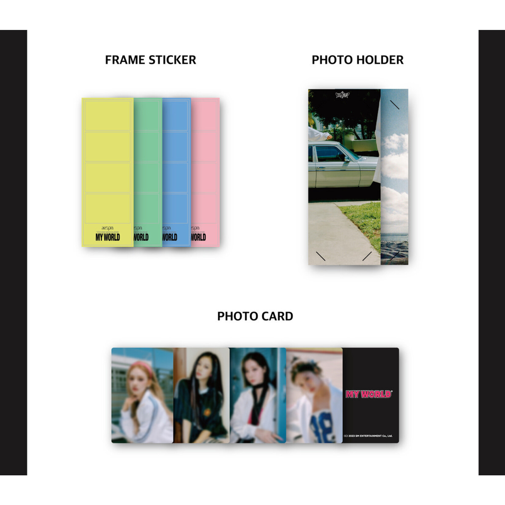 Aespa AESPA - MEMORI COLLECT BOOK [MY WORLD] (KARINA Ver.)